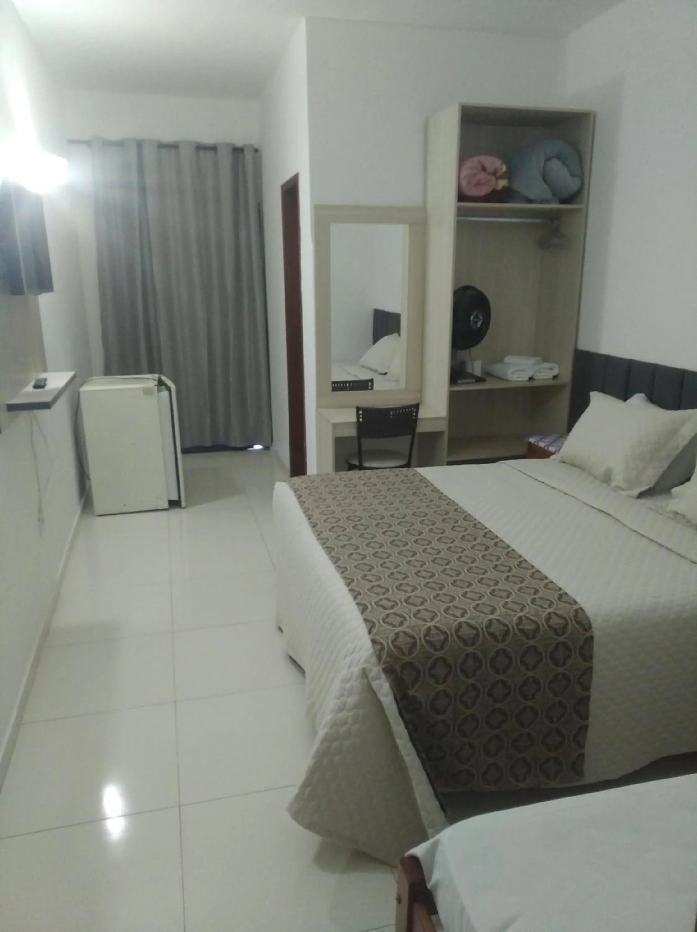 Bed in Pousada da Seresta