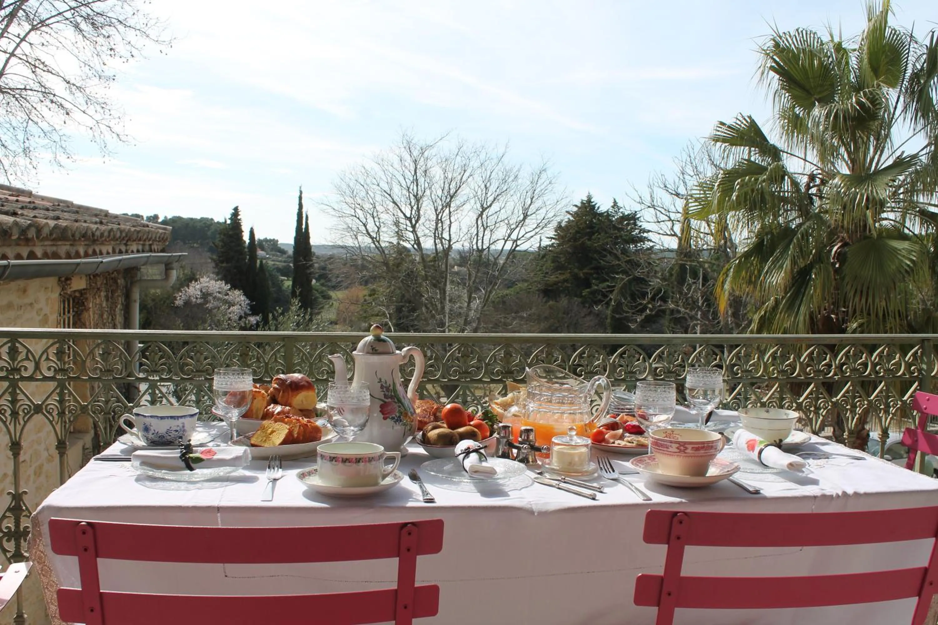 Balcony/Terrace in LA DEMEURE Bed and Breakfast