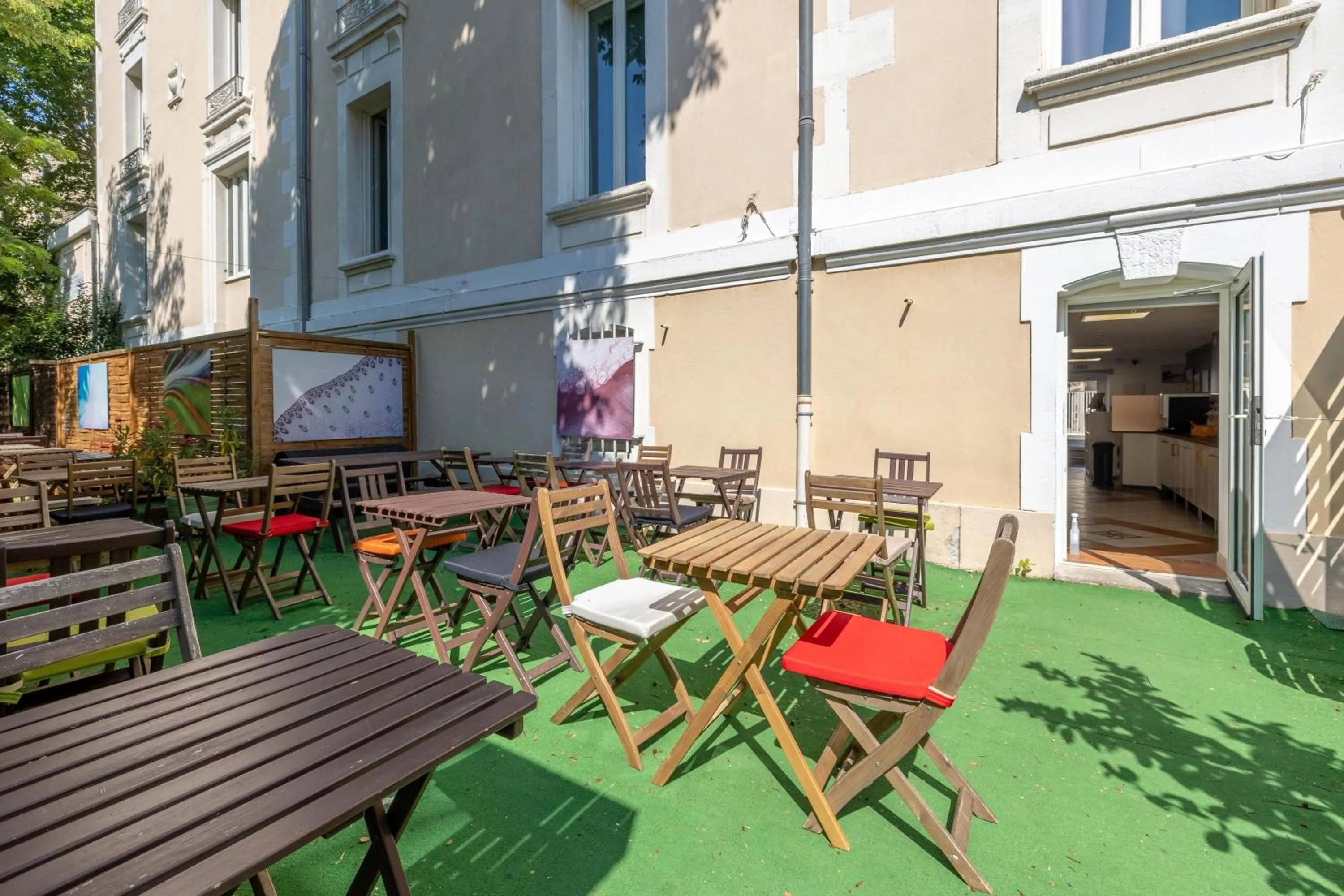 Patio in Résidence Les Cordeliers