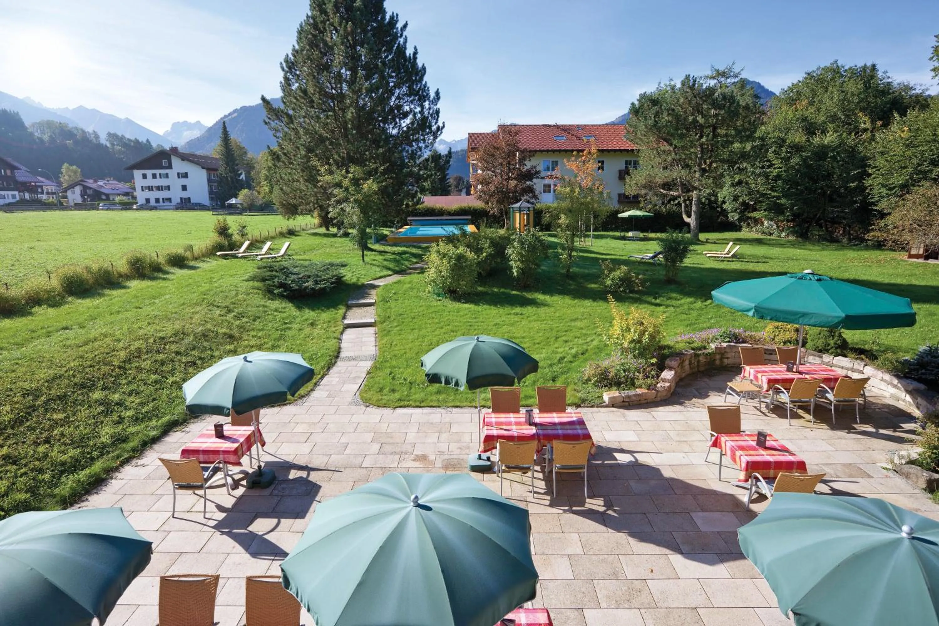 Patio in Hotel garni Kappeler-Haus