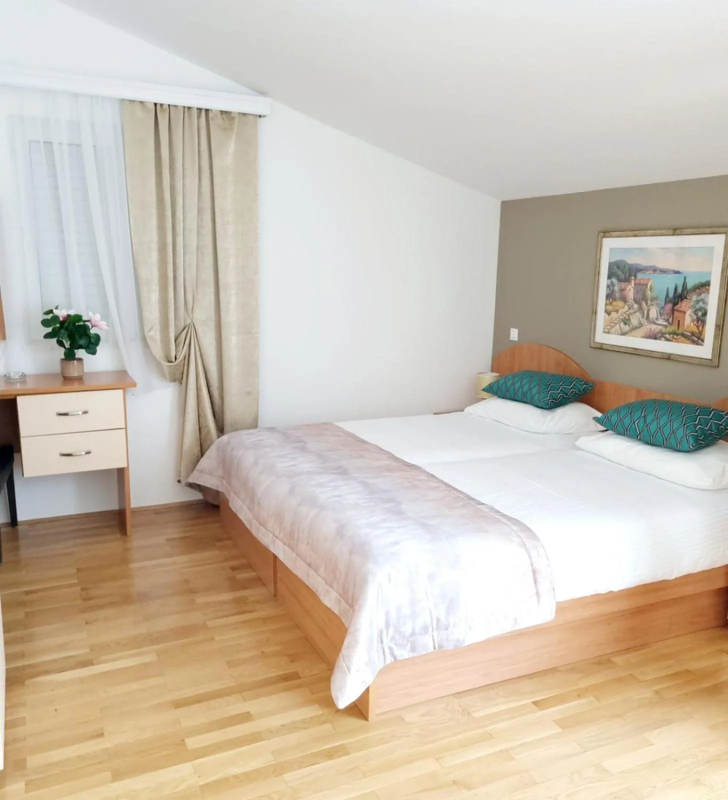 Bed in Villa Lanterna