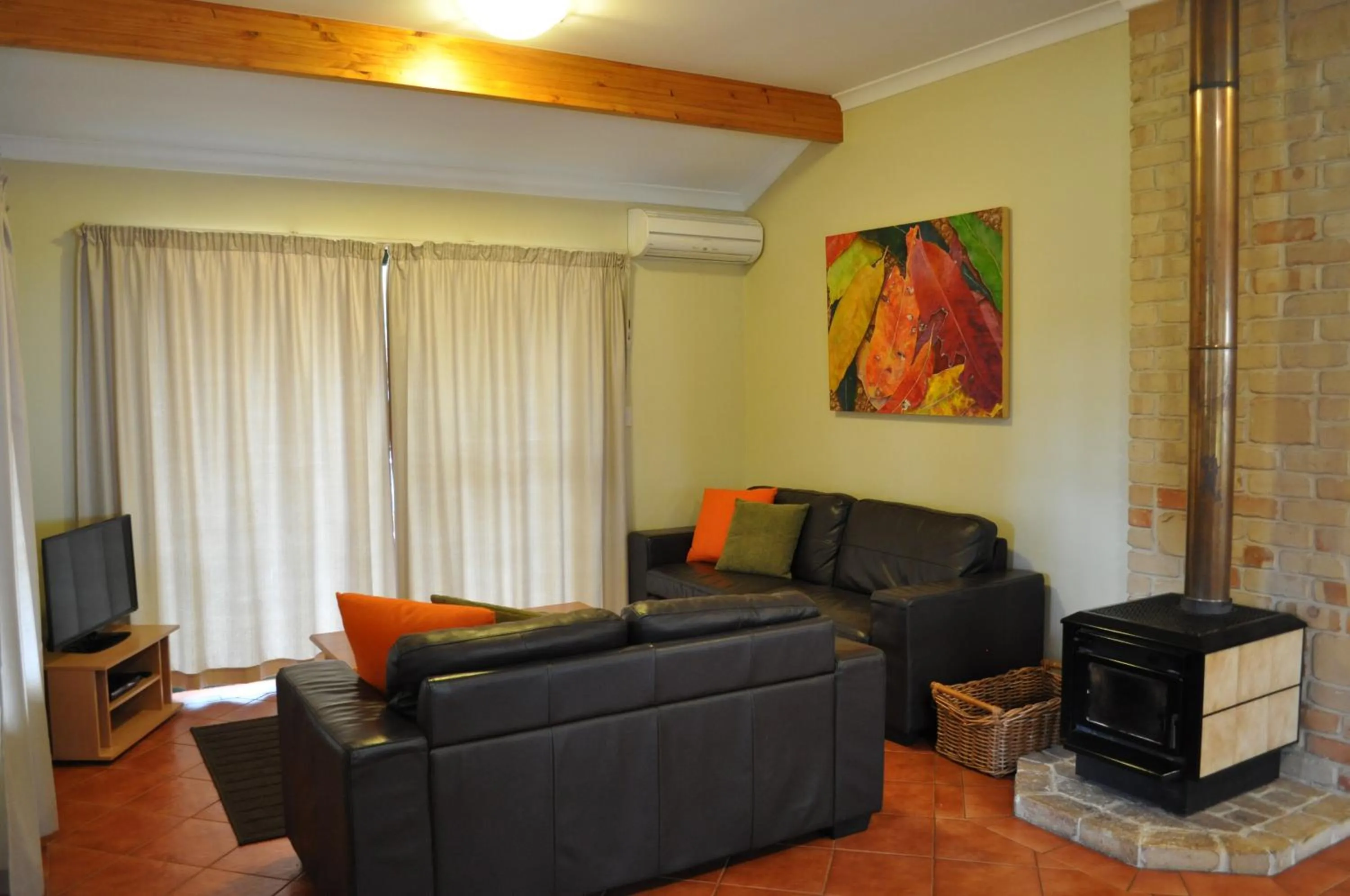 Living room in Karri Valley Chalets