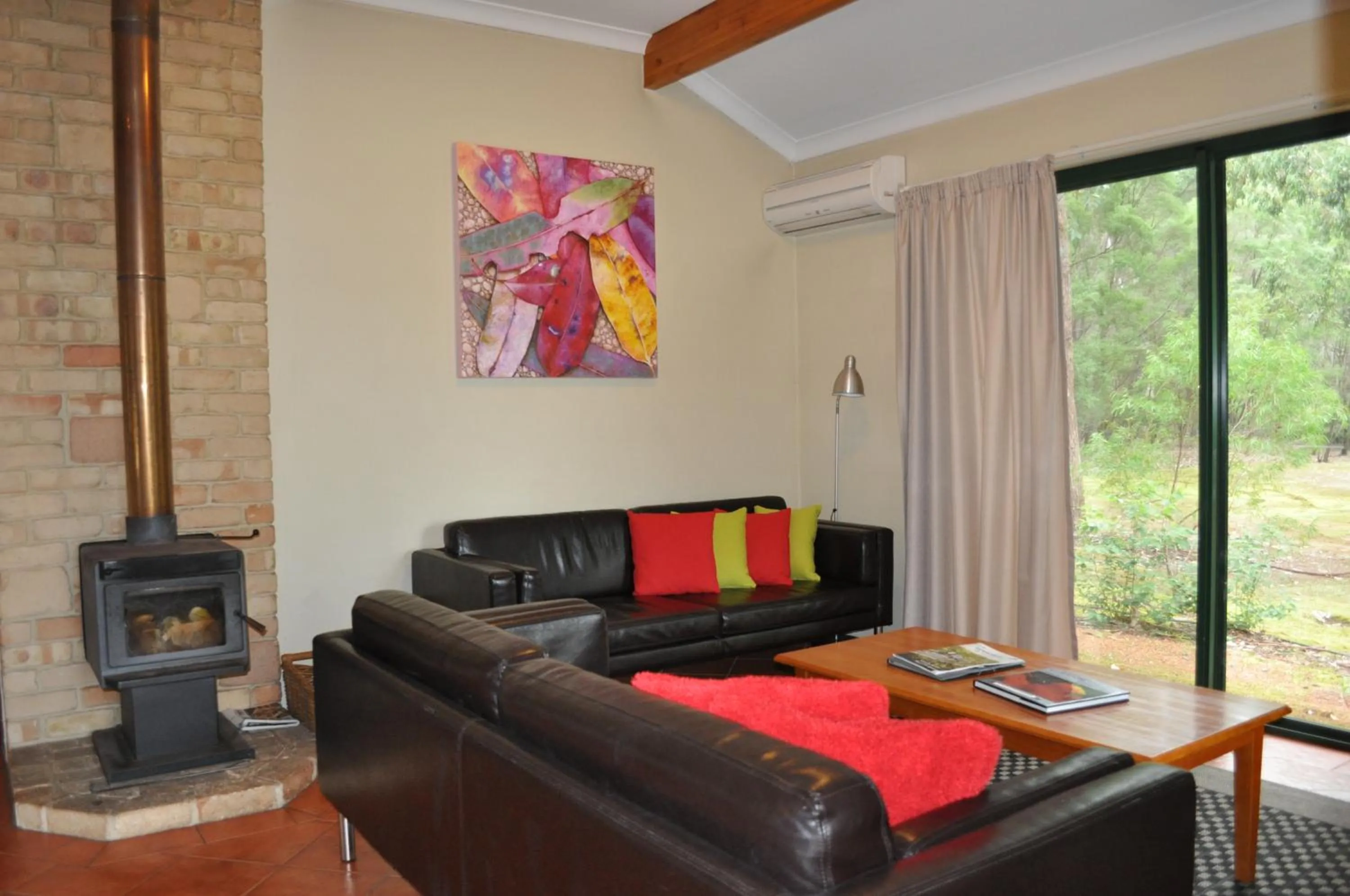 Living room in Karri Valley Chalets