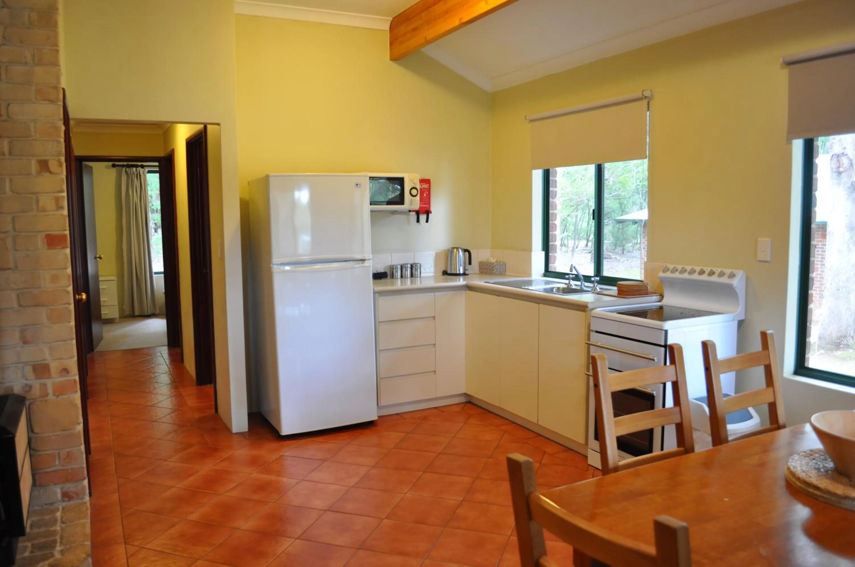 Kitchen or kitchenette in Karri Valley Chalets