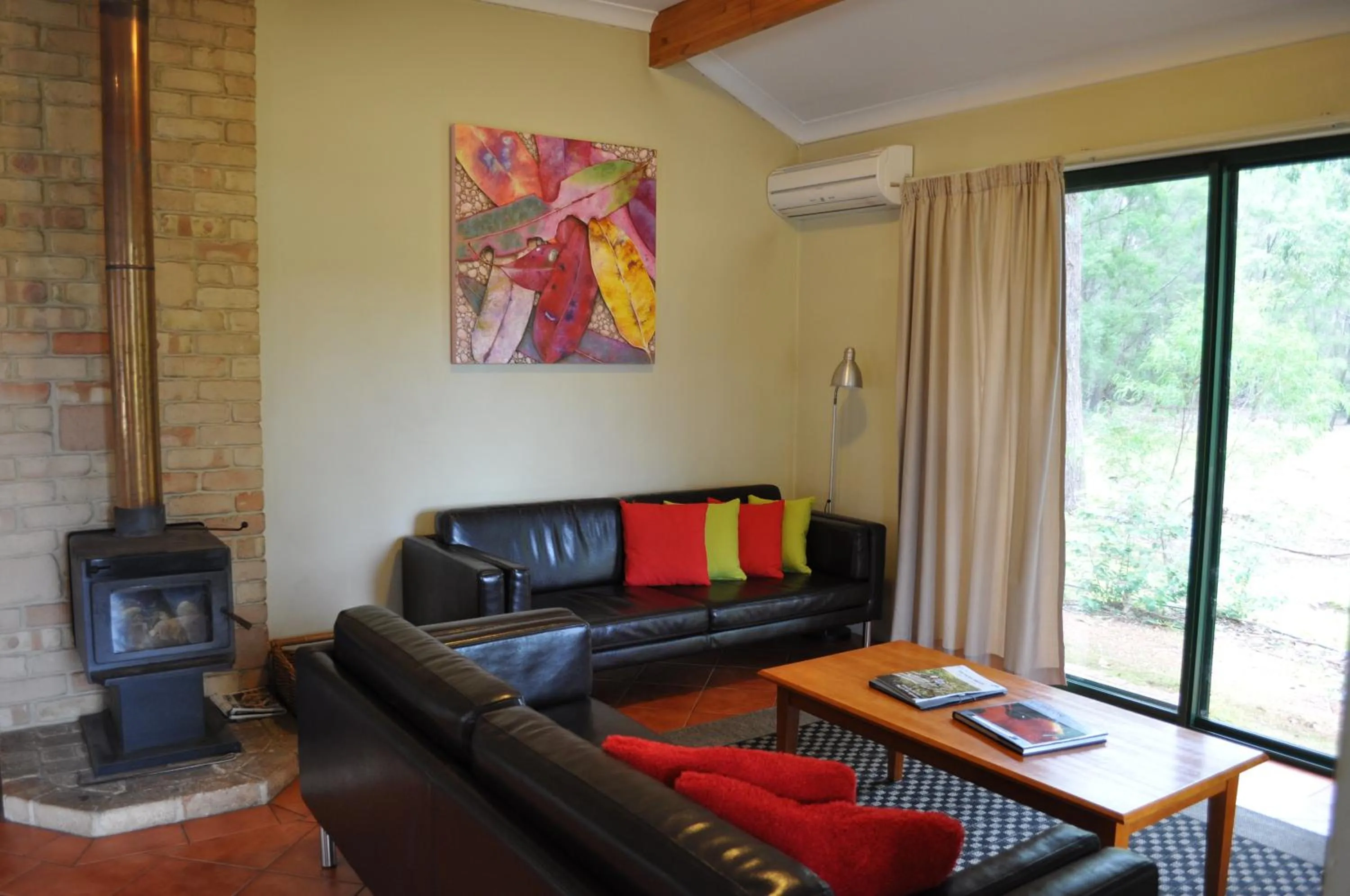 Living room in Karri Valley Chalets