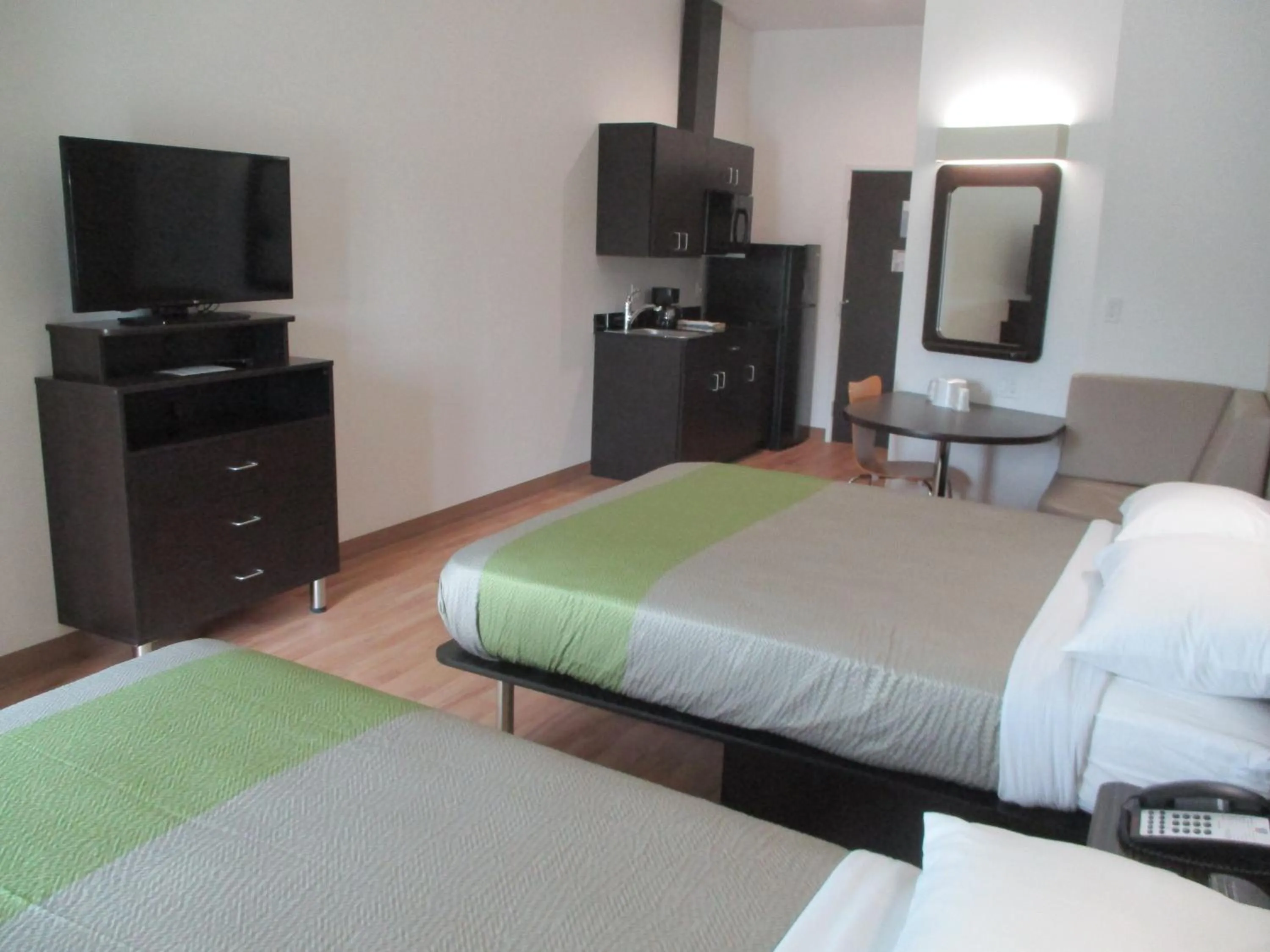 Bed in Studio 6-Corpus Christi, TX