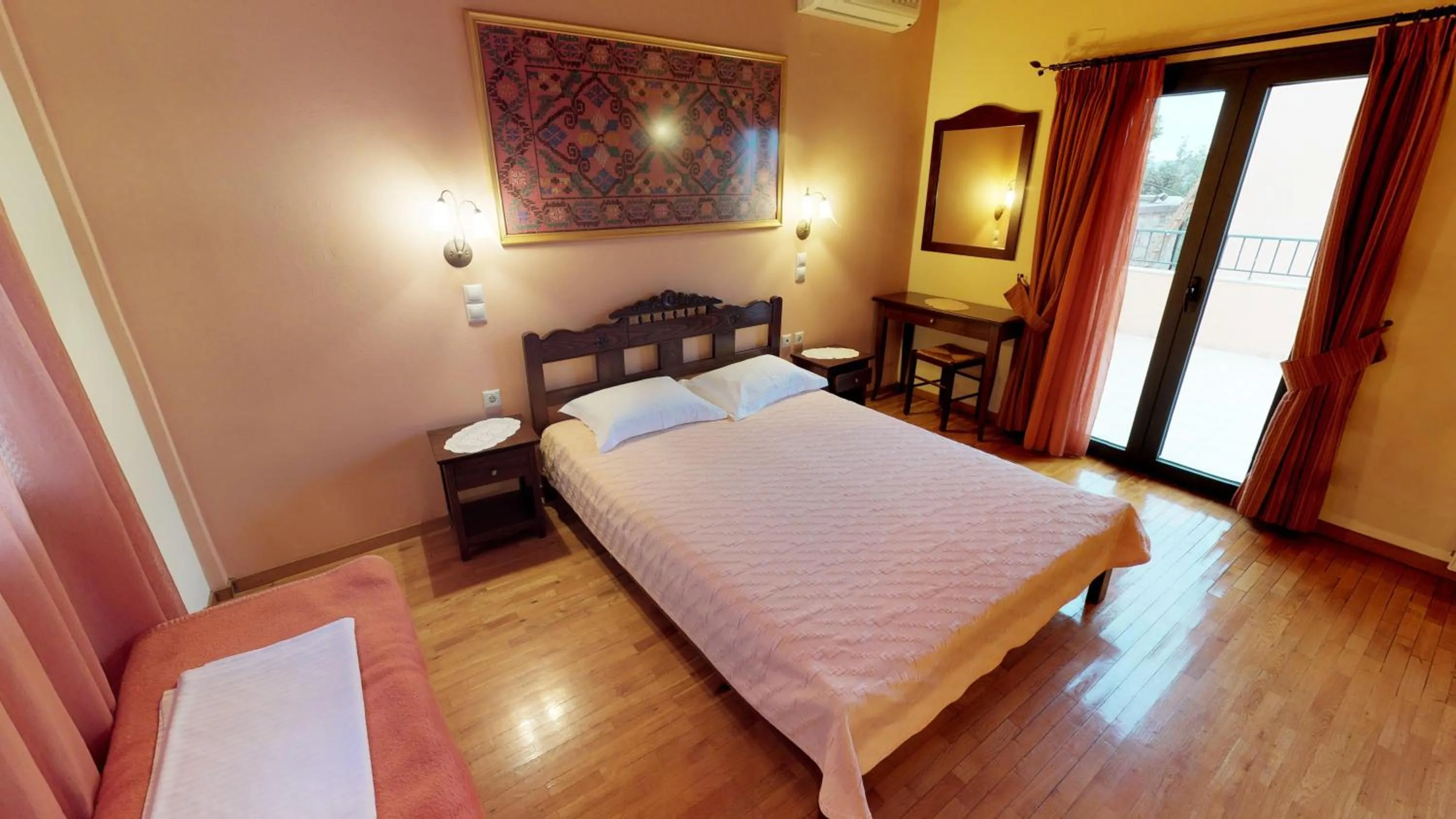 Bedroom, Bed in Nana Apartments