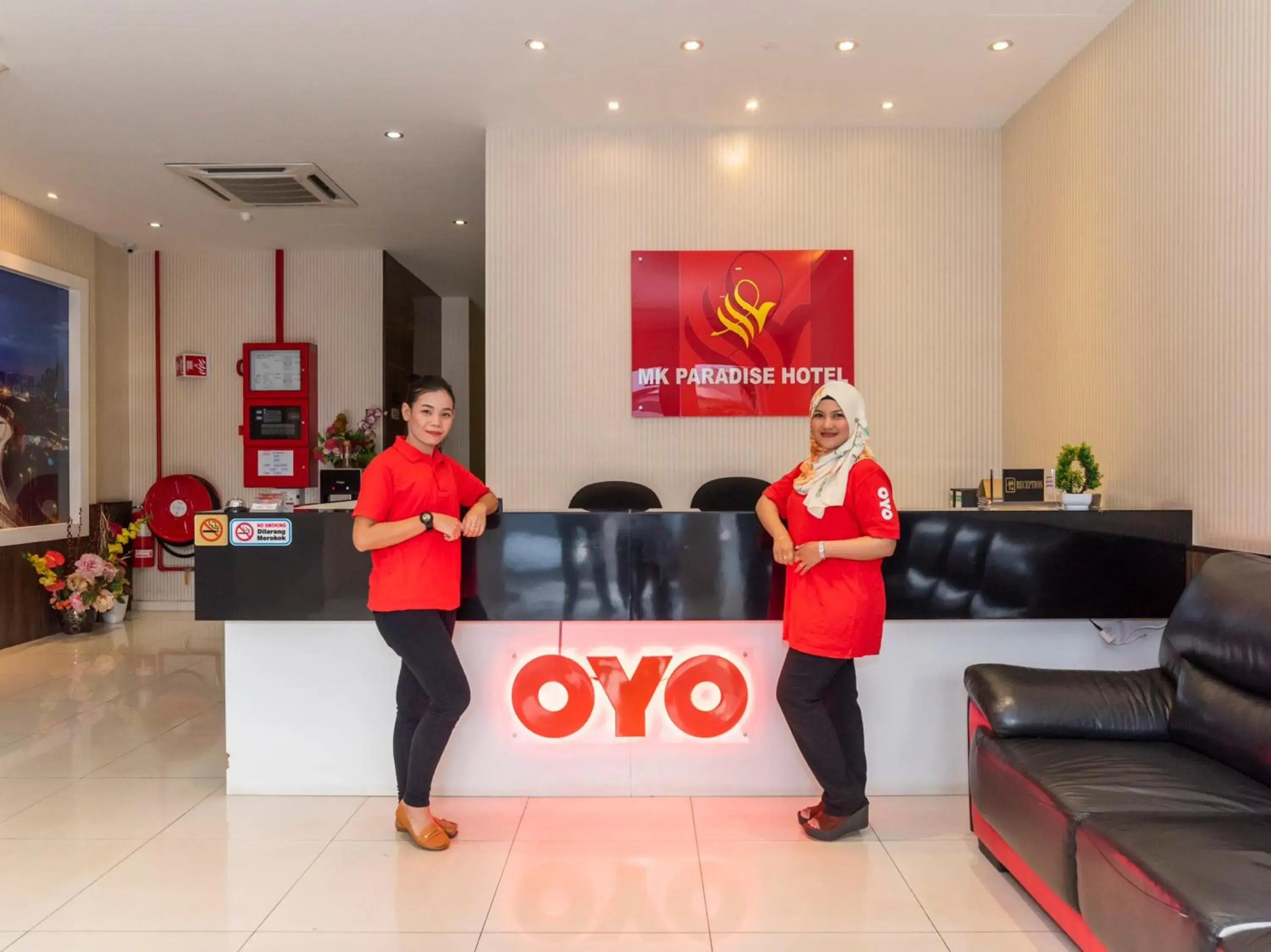 Lobby or reception in MK Paradise hotel Lobby or reception in MK Paradise hotel