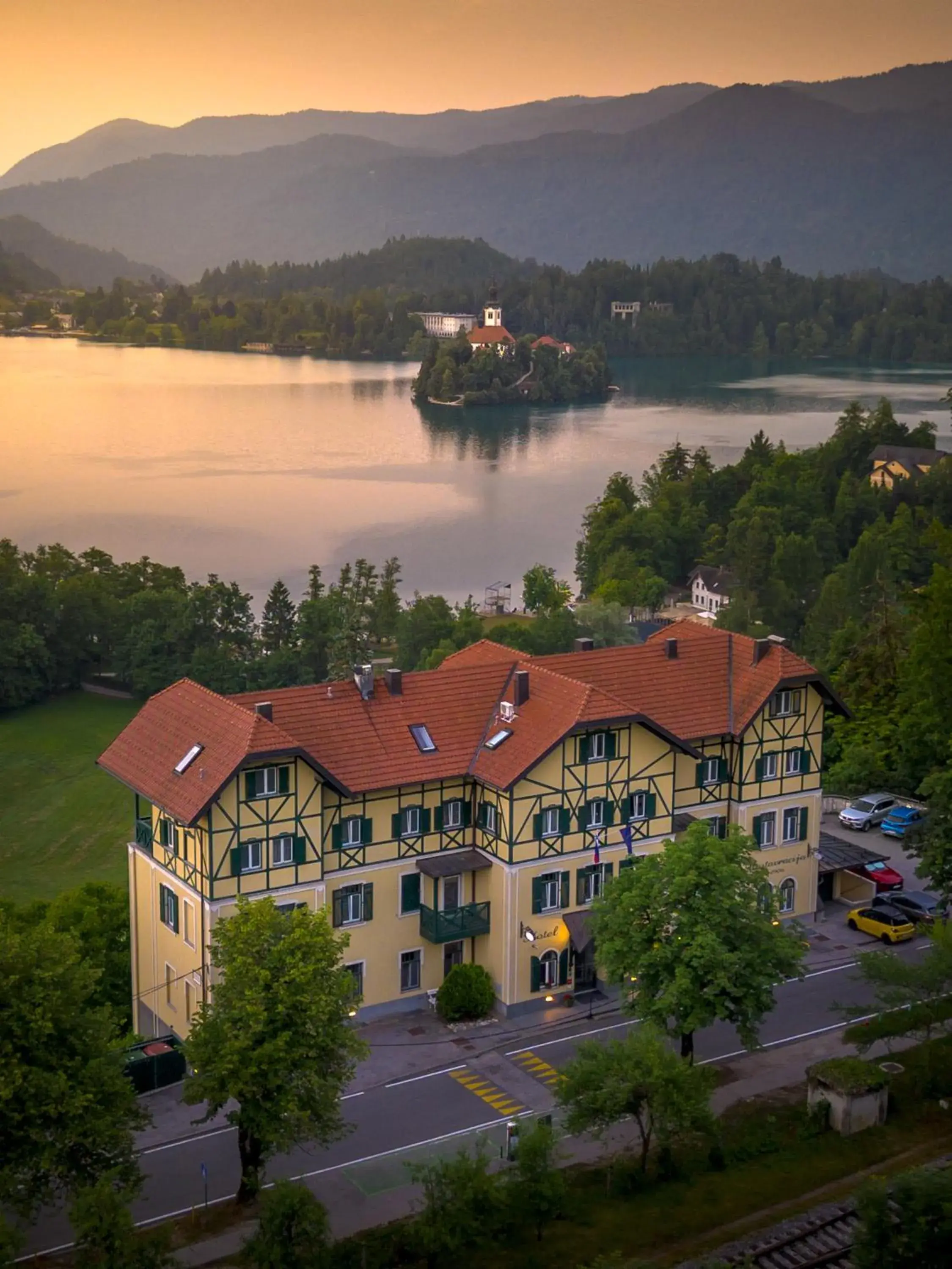 Property building in Hotel Triglav Property building in Hotel Triglav