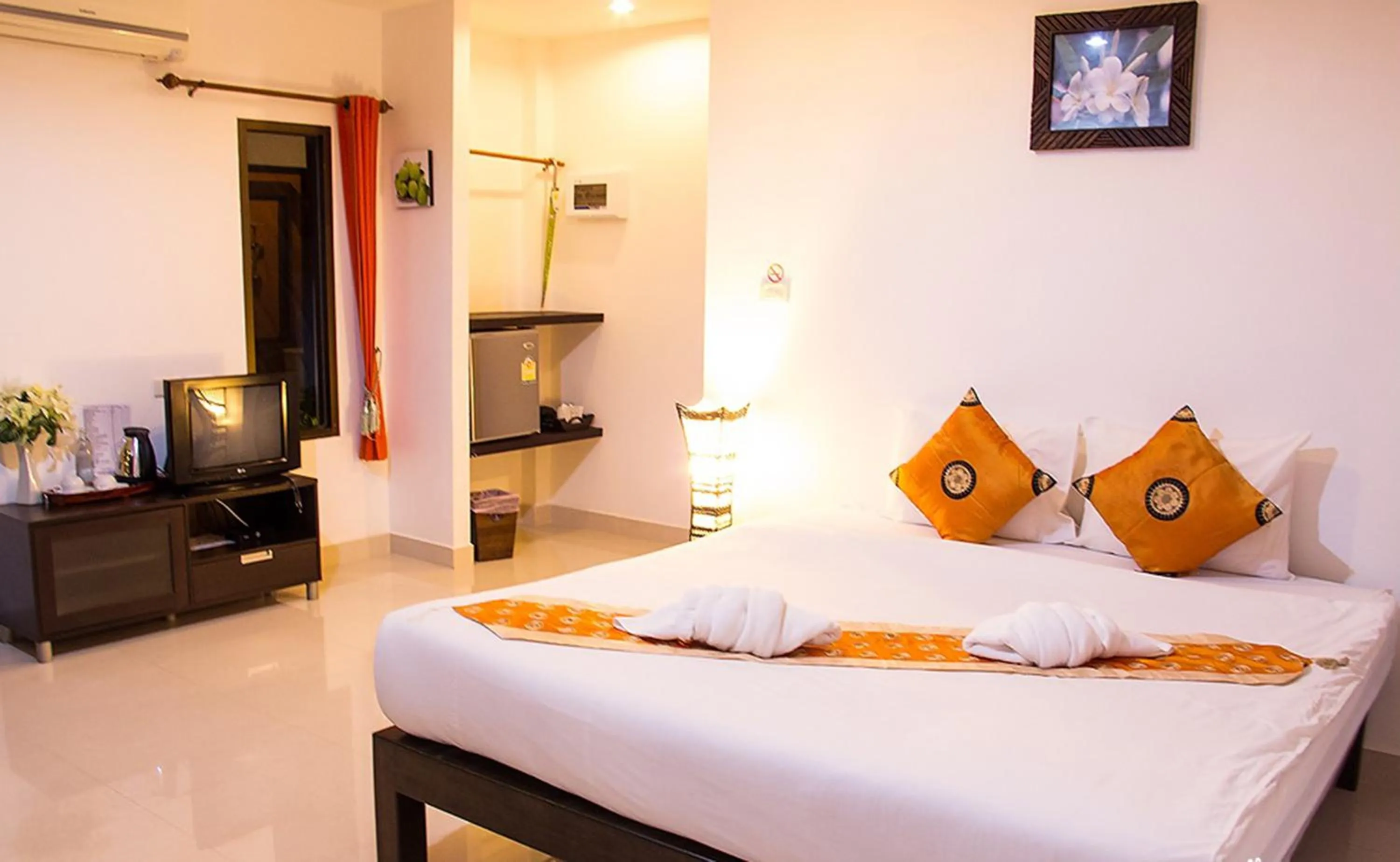 Bedroom, Bed in Pranburi Cabana Resort