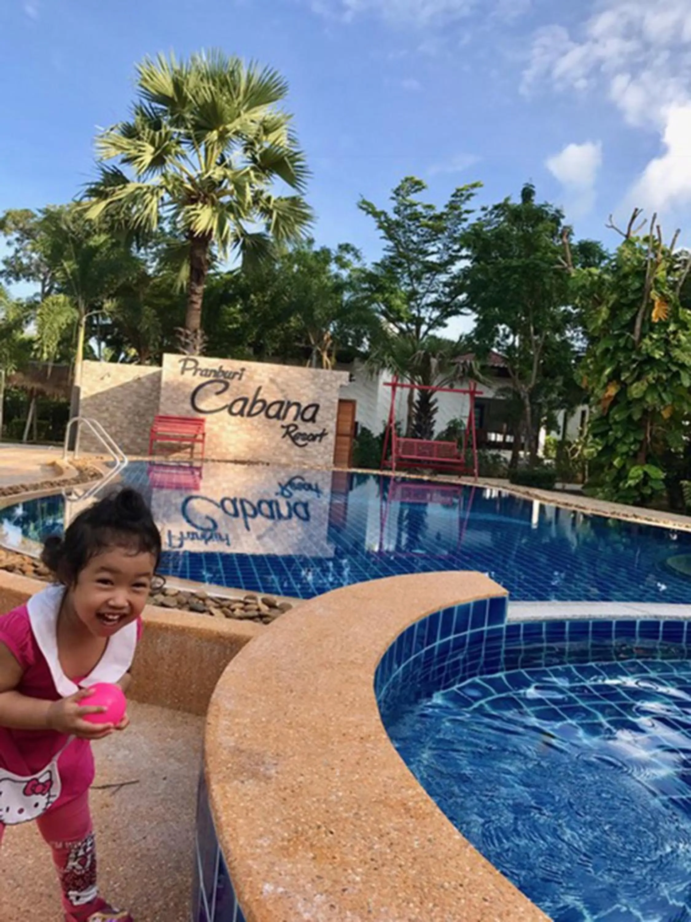 Swimming pool in Pranburi Cabana Resort