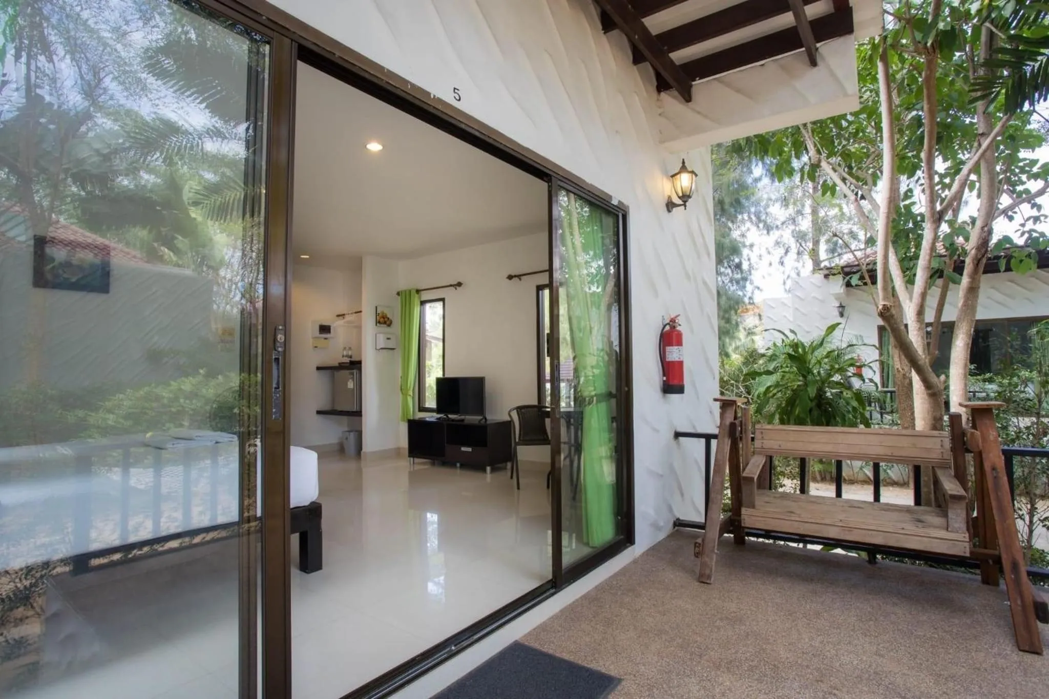 Balcony/Terrace in Pranburi Cabana Resort