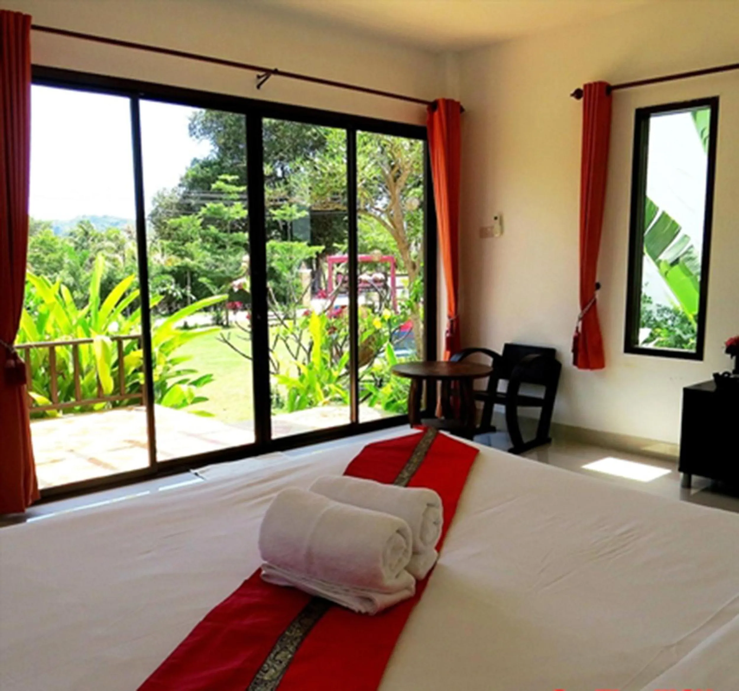 Bedroom, Bed in Pranburi Cabana Resort