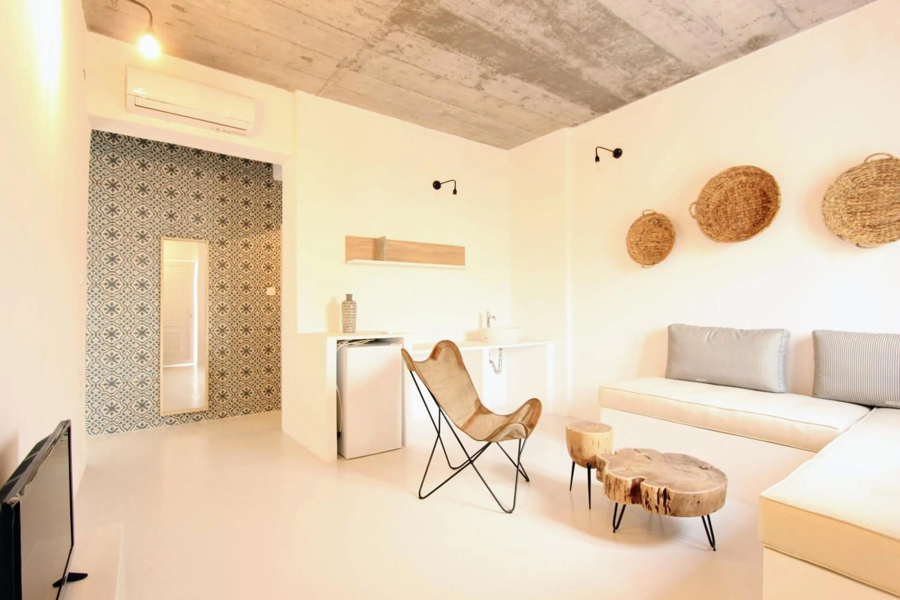 Living room in Mesanto Luxury Suites