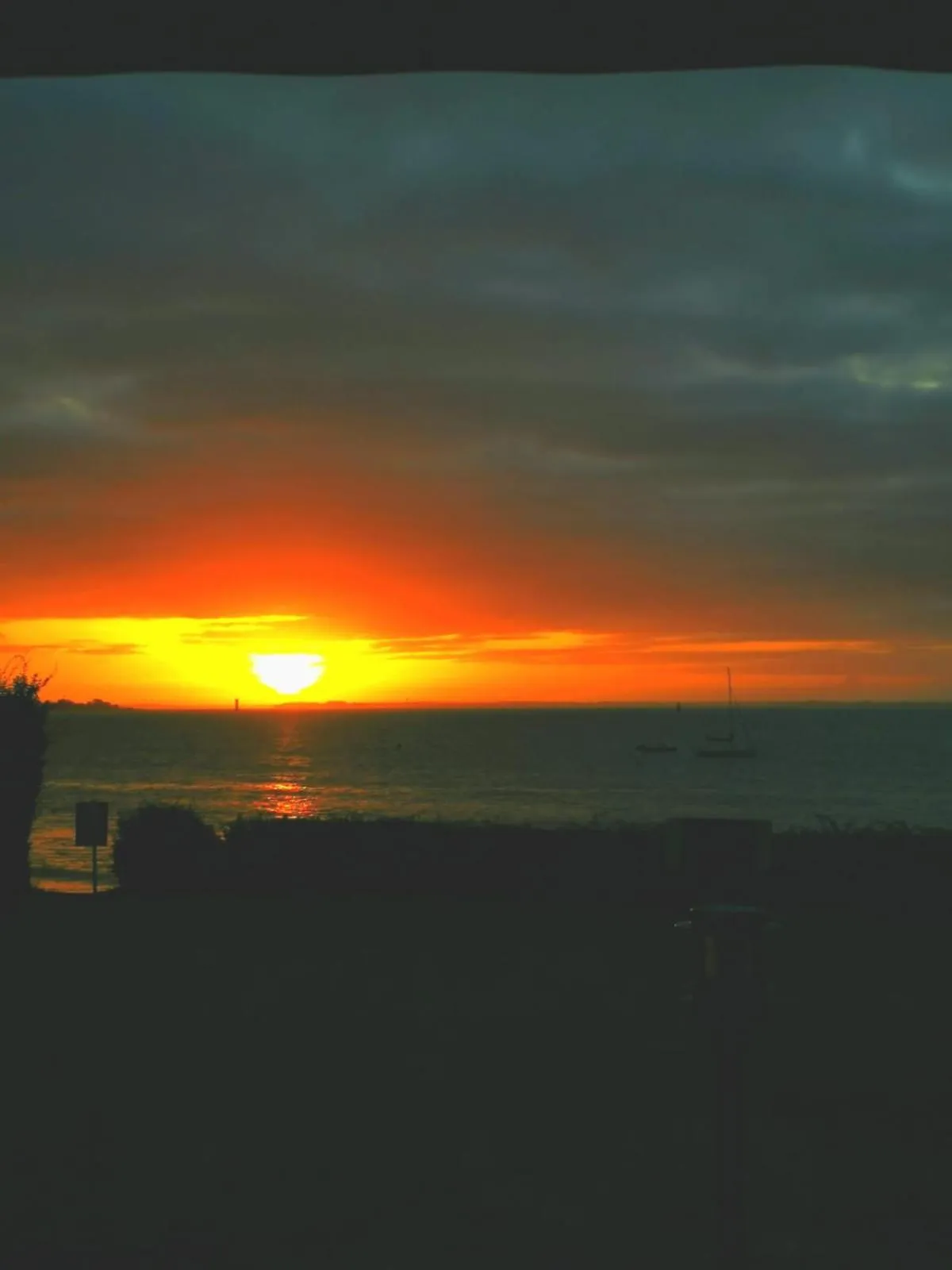 Sea view in Hôtel Restaurant Le Mur du Roy