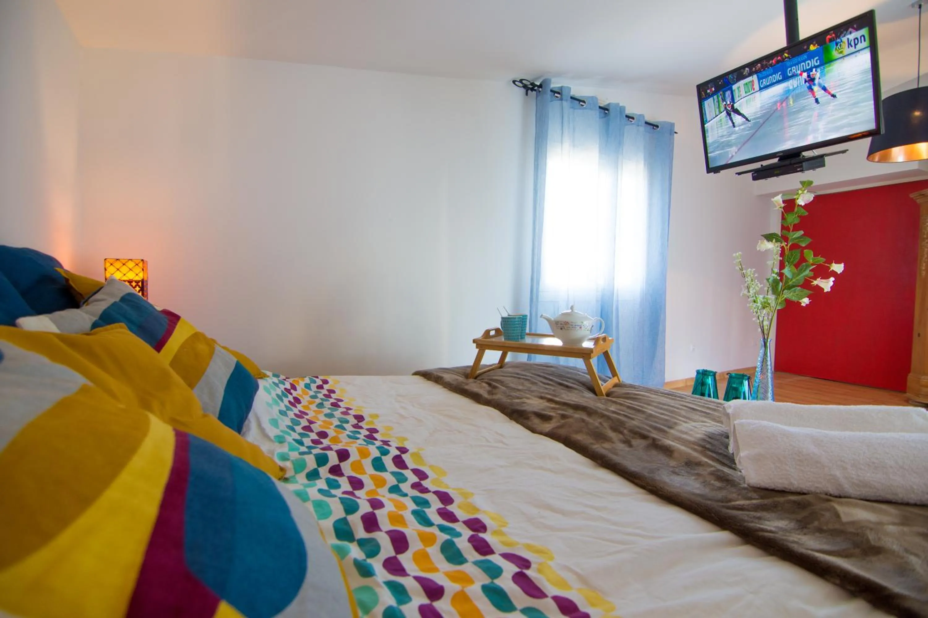 Bed in villa yvonne,private pool,private parking 1,7 km from the beach