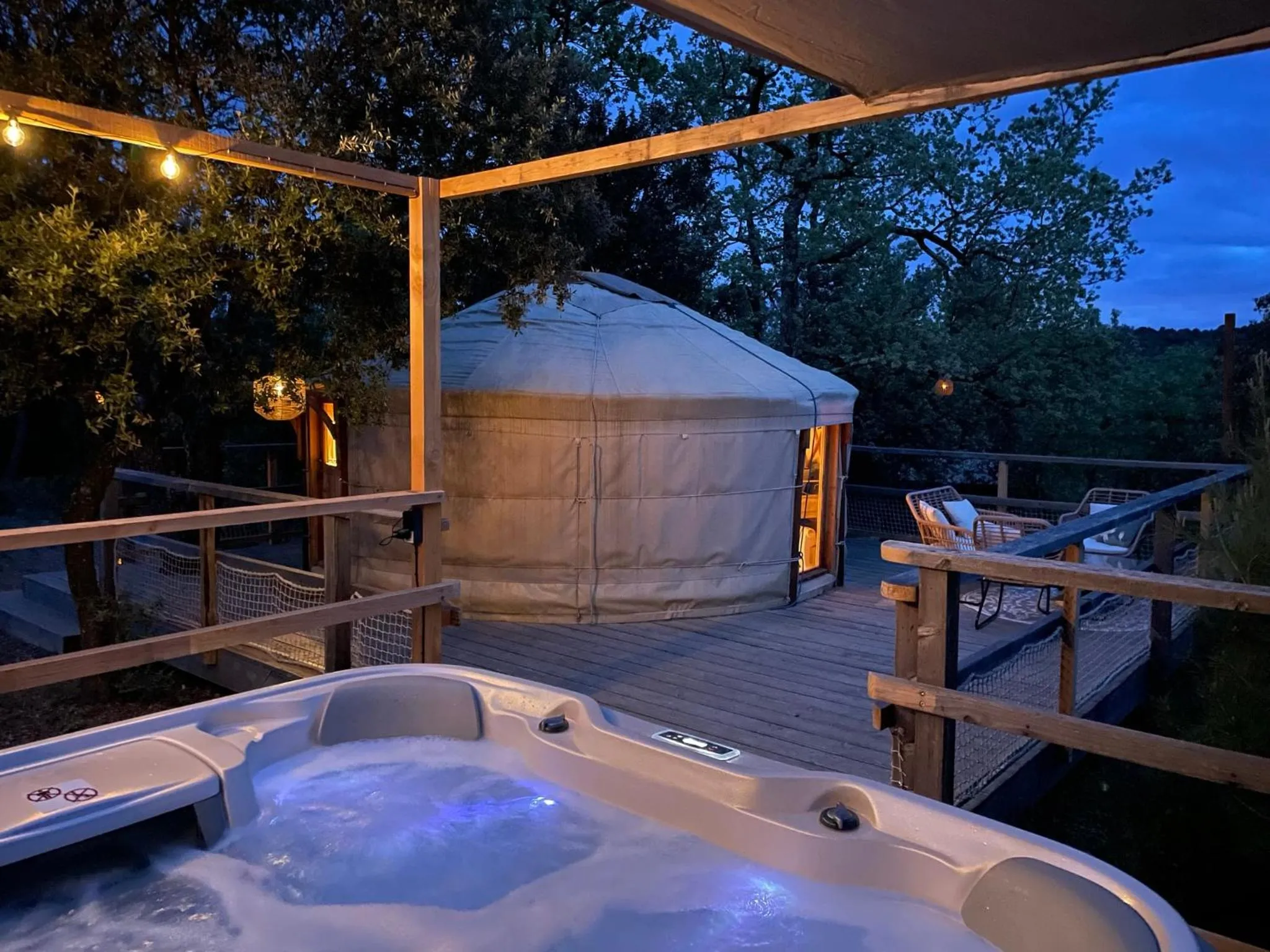 Bedroom in Les Yourtes de Provence