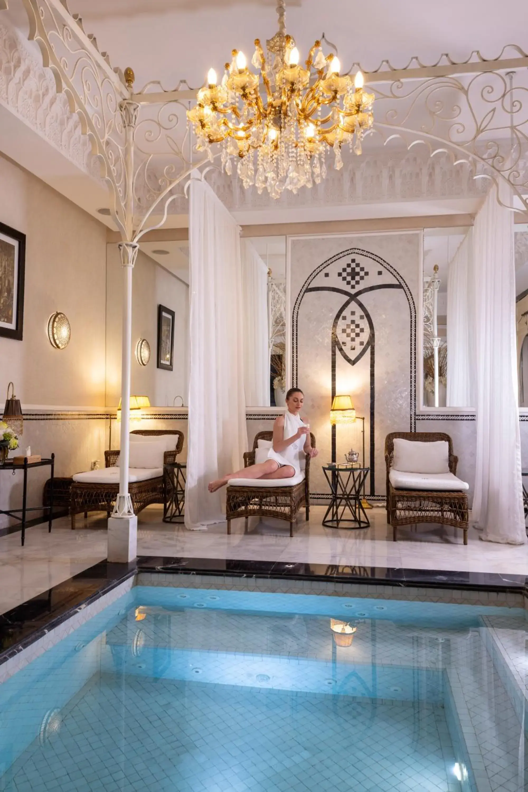 Spa and wellness centre/facilities in Palais Ronsard Relais & Chateaux Spa and wellness centre/facilities in Palais Ronsard Relais & Chateaux