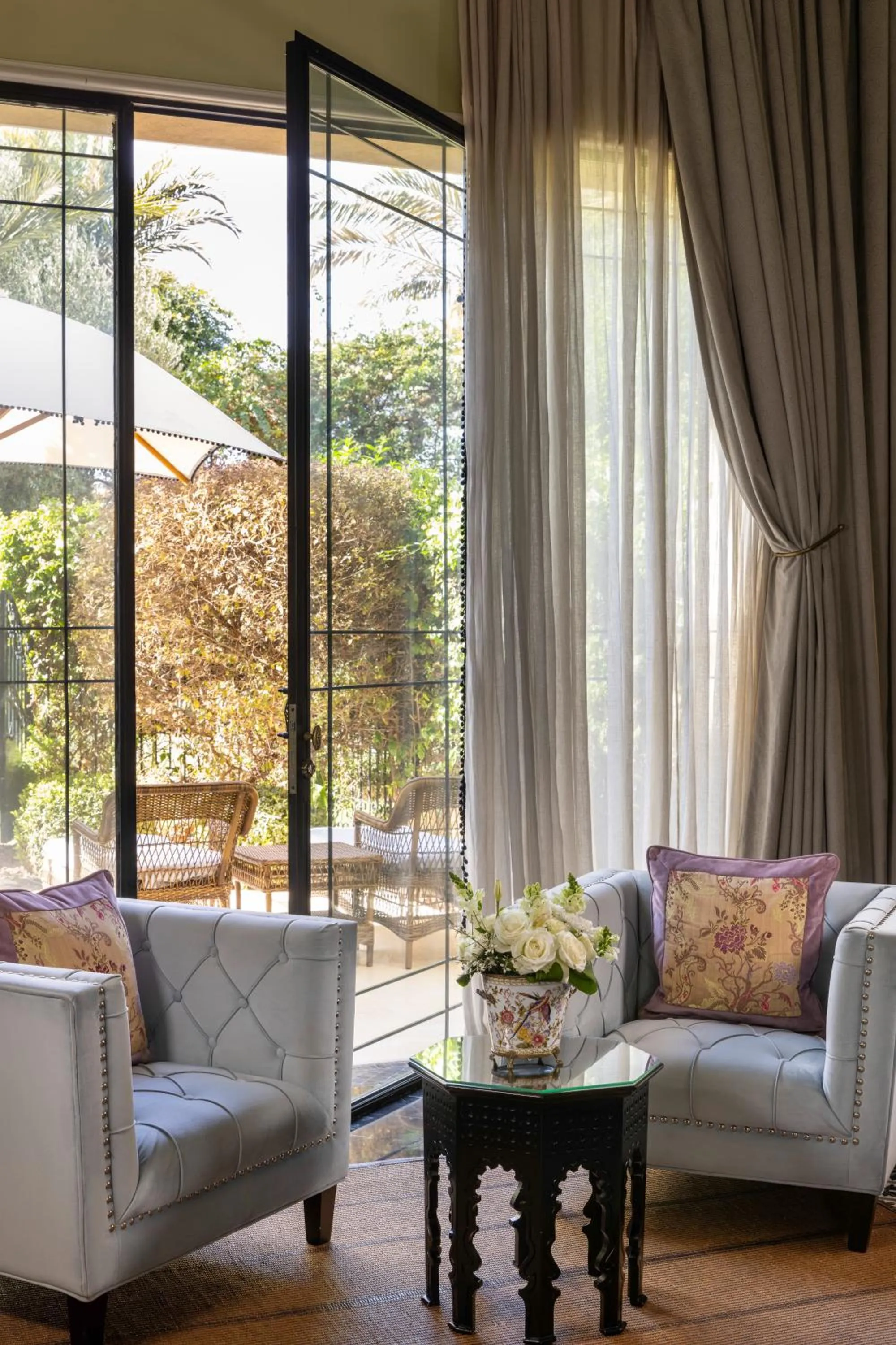 Bedroom in Palais Ronsard Relais & Chateaux