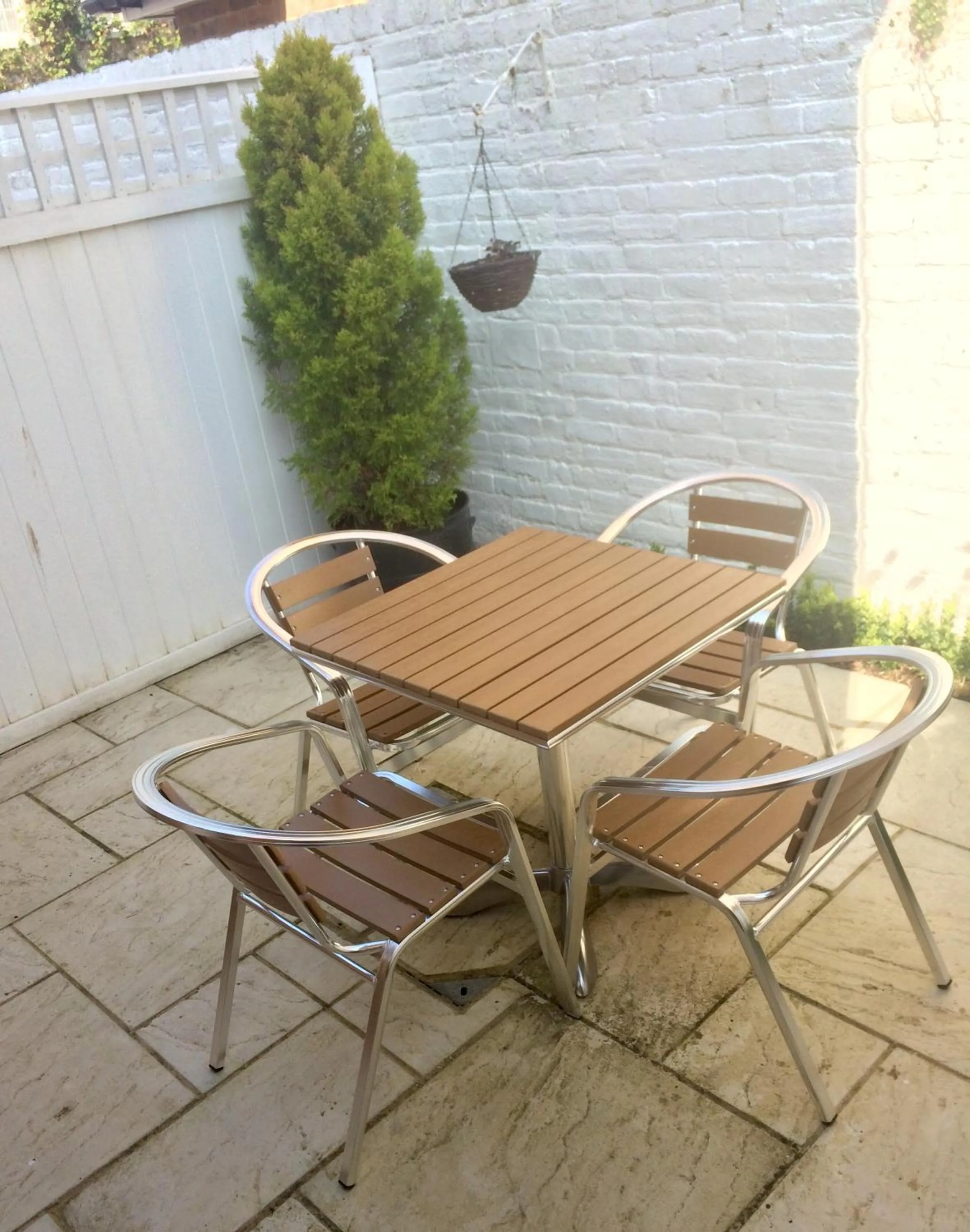 Patio in Wakeford Cottage