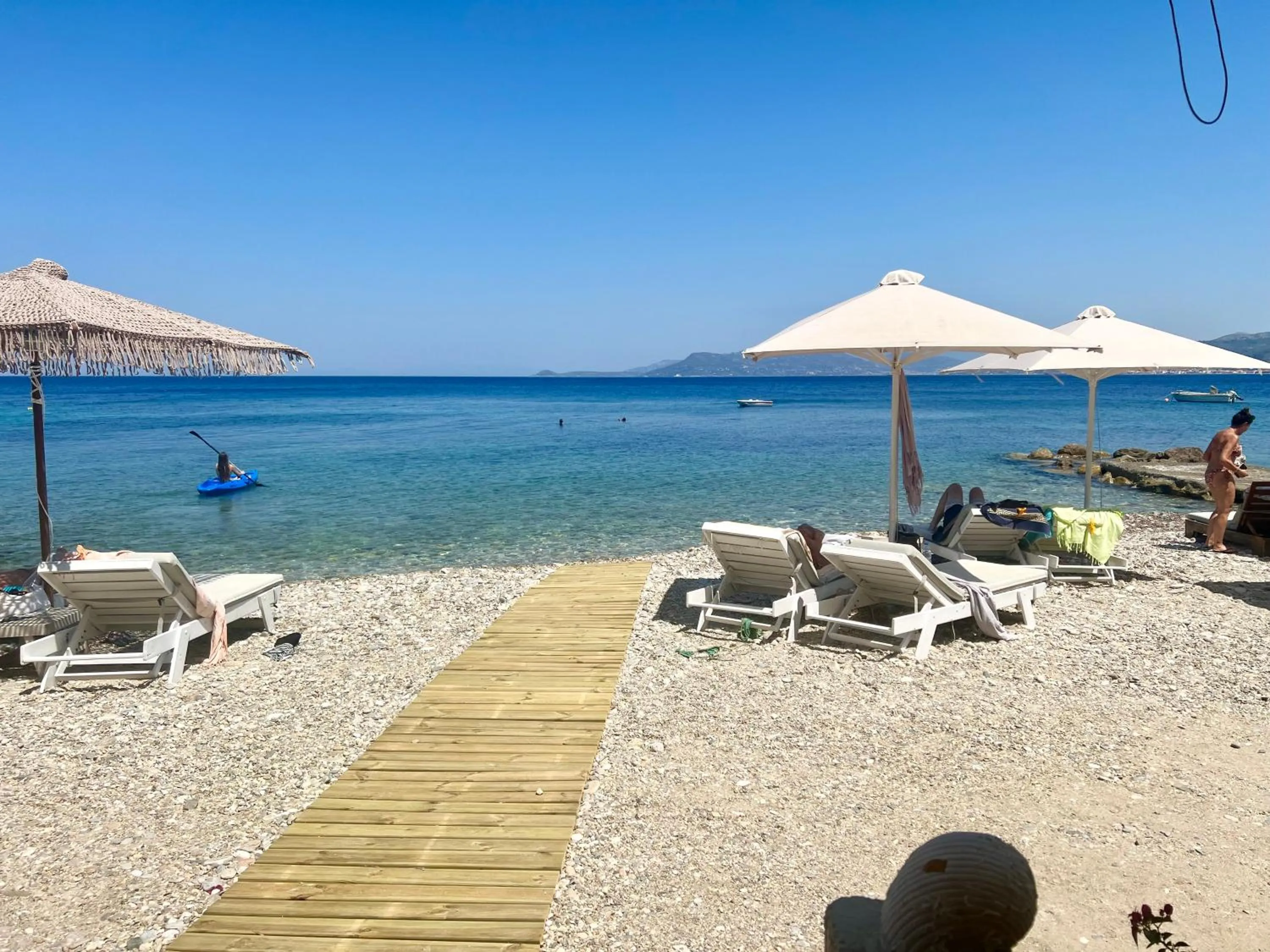 Beach in Hotel Avlakia