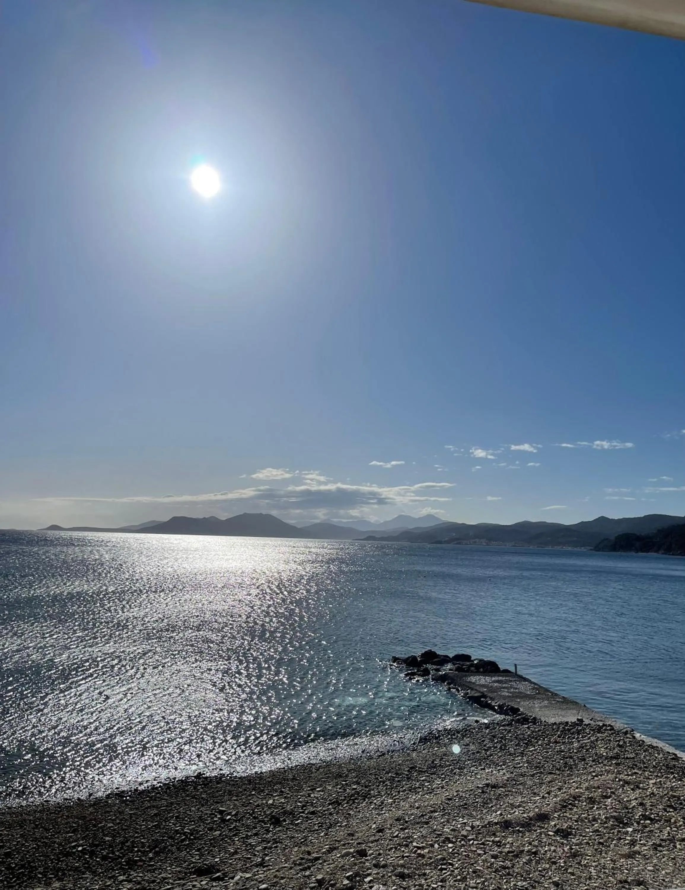 Sea view in Hotel Avlakia