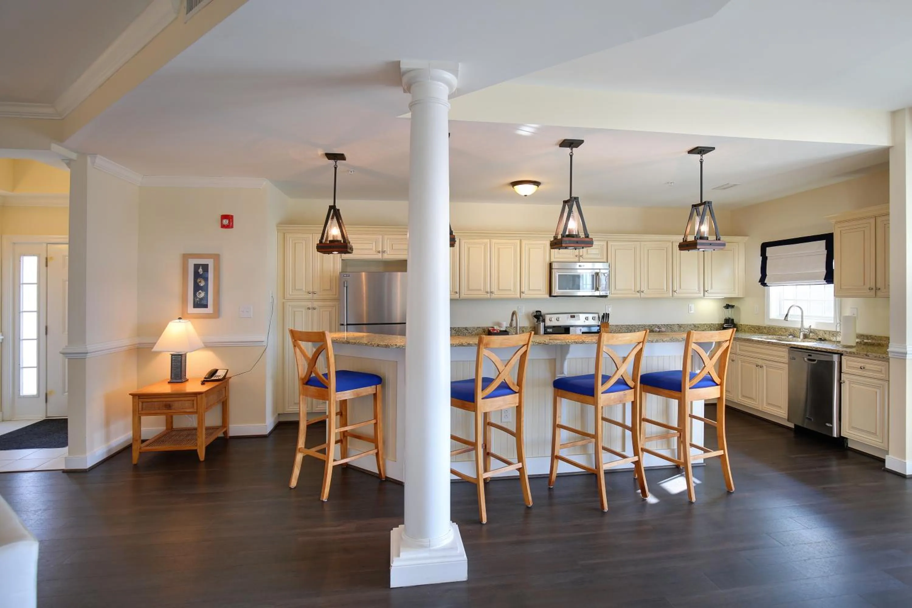 Kitchen or kitchenette in Waterside Resort