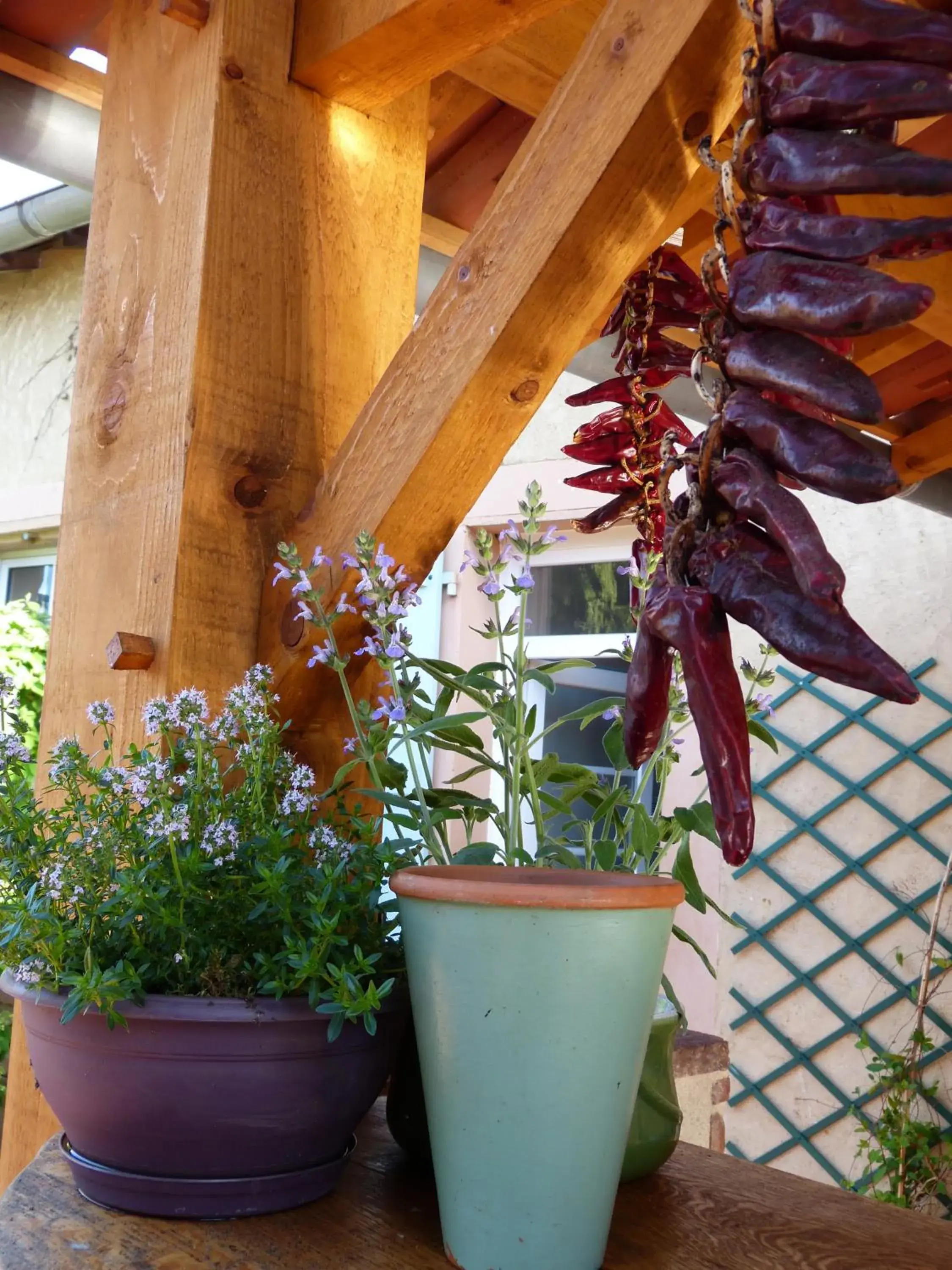 Balcony/Terrace in Hôtel Restaurant du Commerce Balcony/Terrace in Hôtel Restaurant du Commerce