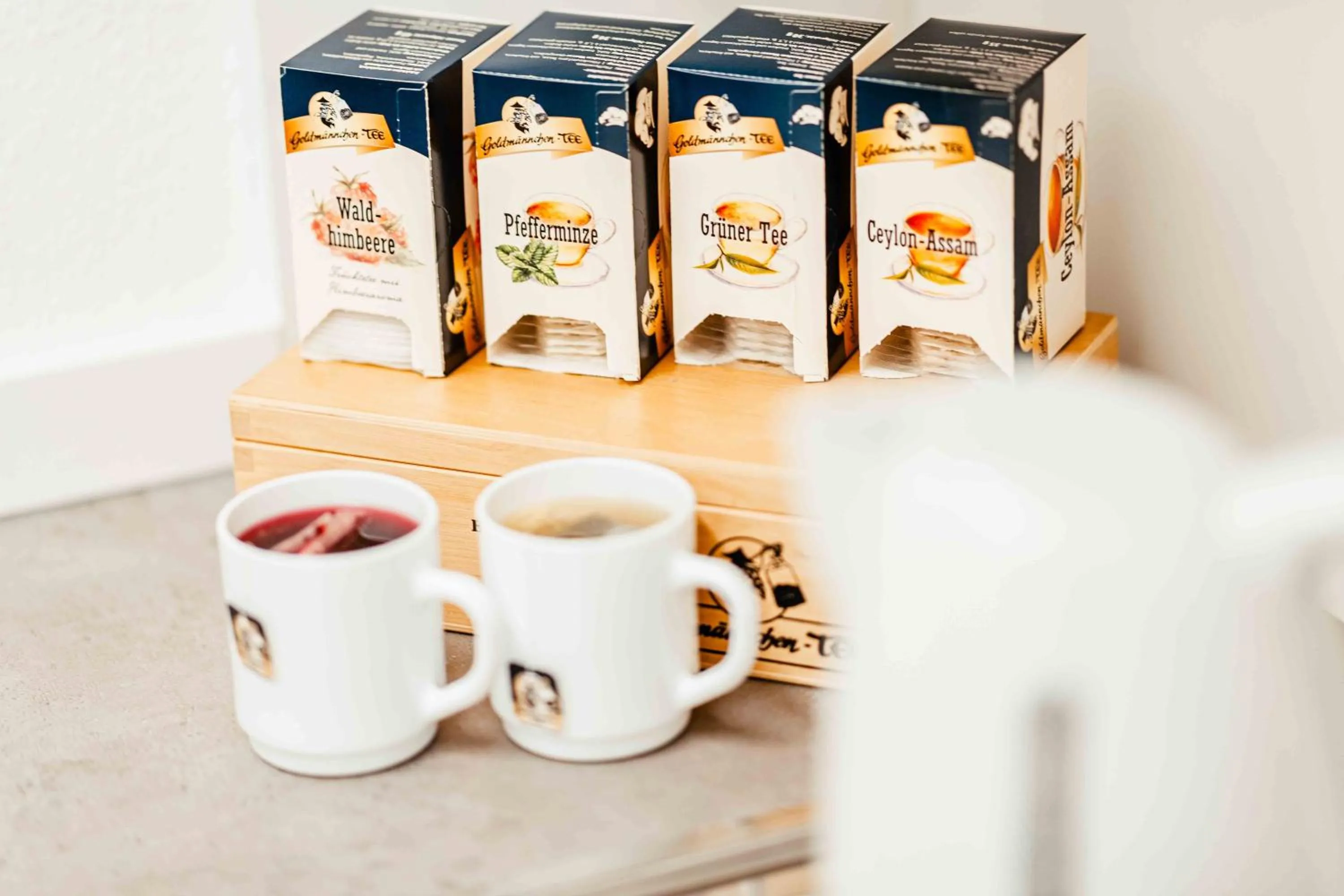 Communal kitchen in Gästehaus DEULA