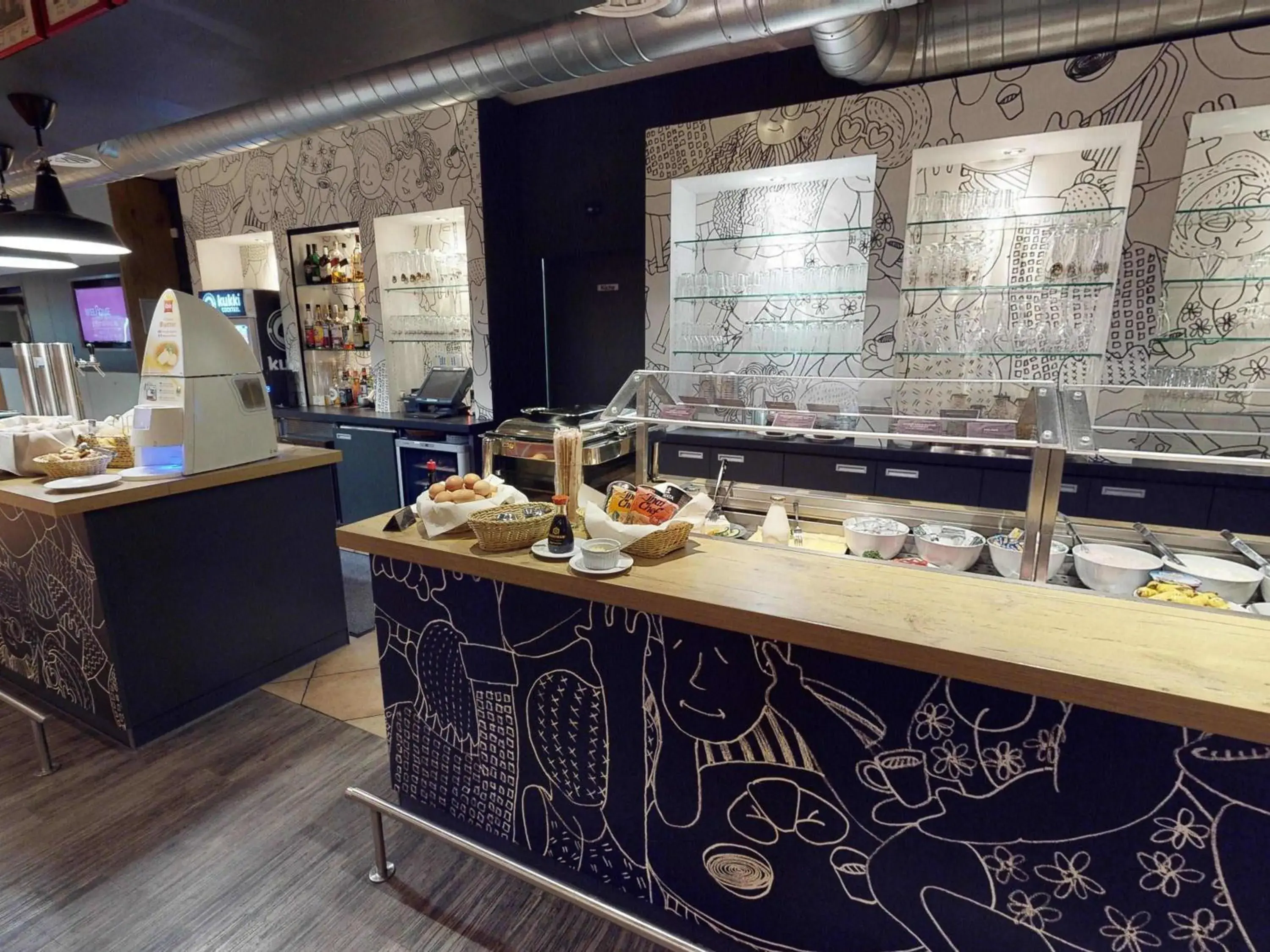 Breakfast in ibis Hotel Köln Airport Breakfast in ibis Hotel Köln Airport