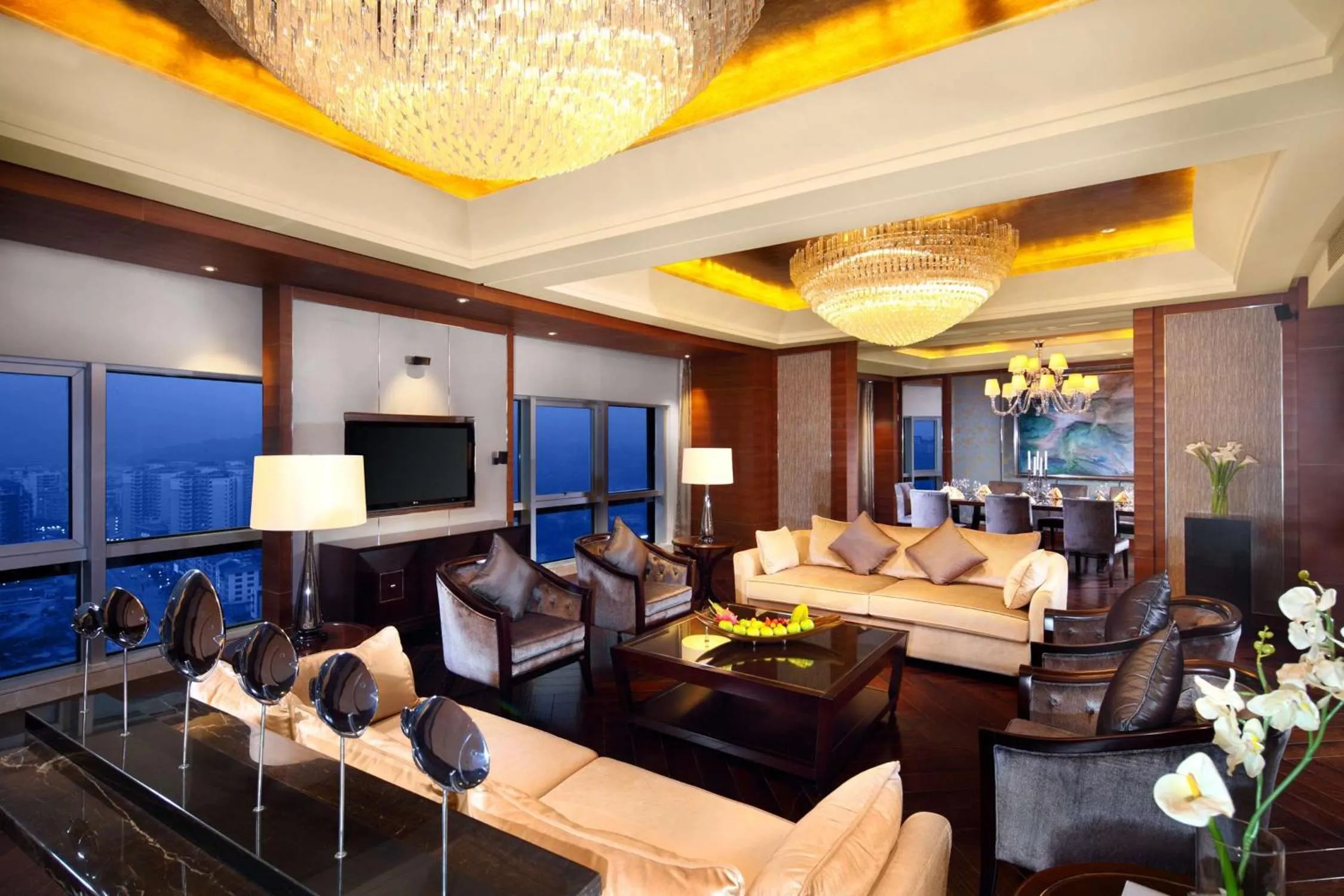 Living room in DoubleTree by Hilton Hotel Putian