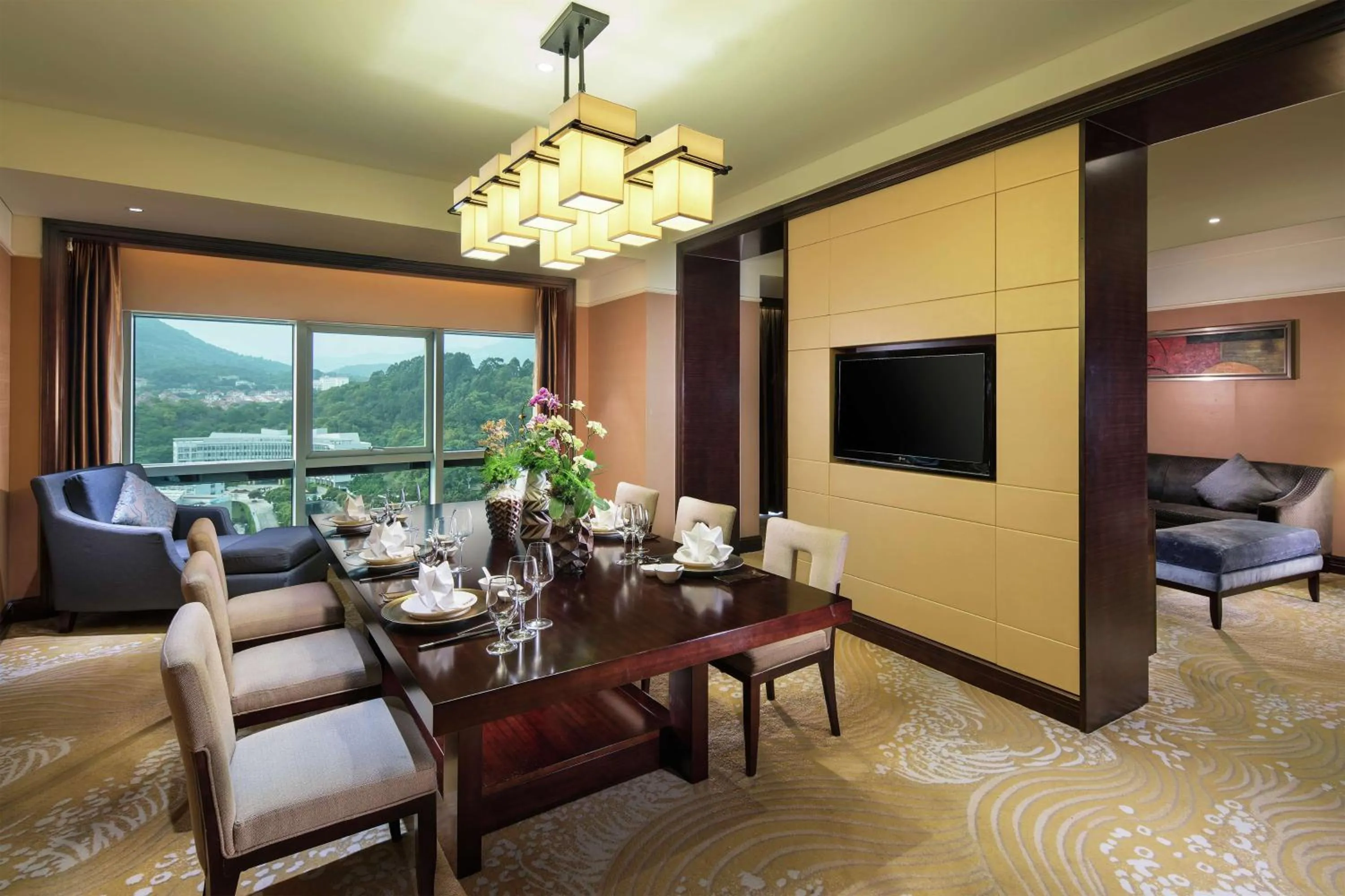 Living room in DoubleTree by Hilton Hotel Putian