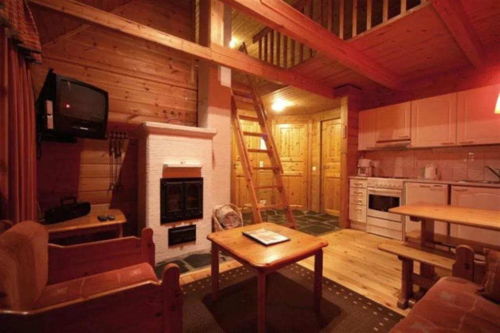 Kitchen or kitchenette in Koivula Cottages