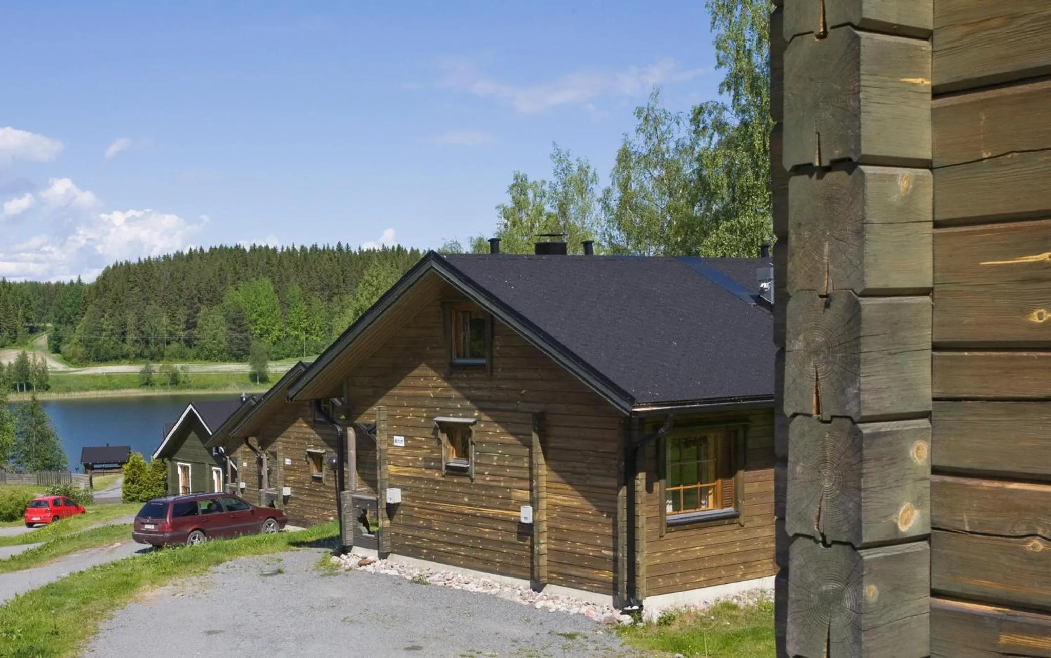 Day in Koivula Cottages