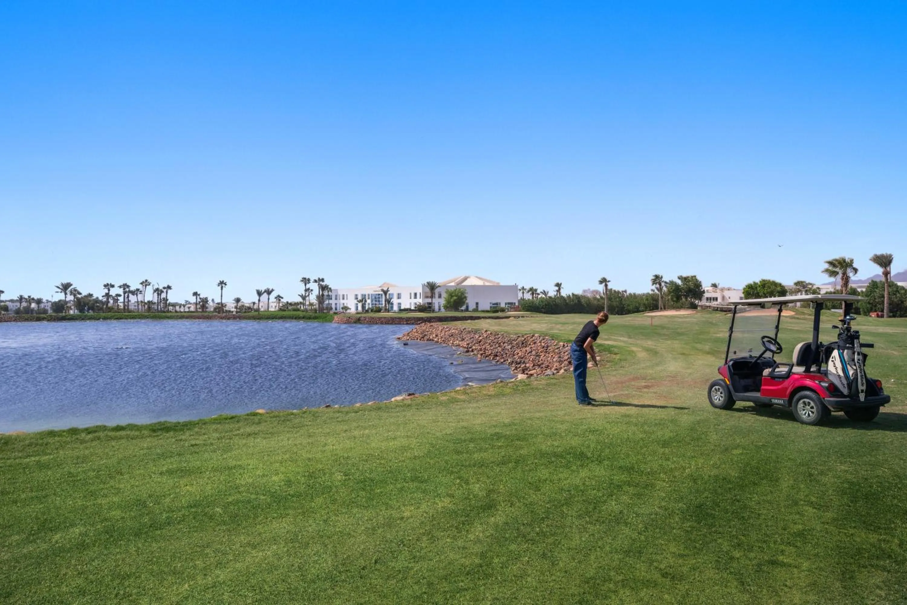 Golfcourse in Pickalbatros Golf Beach Resort - All Inclusive
