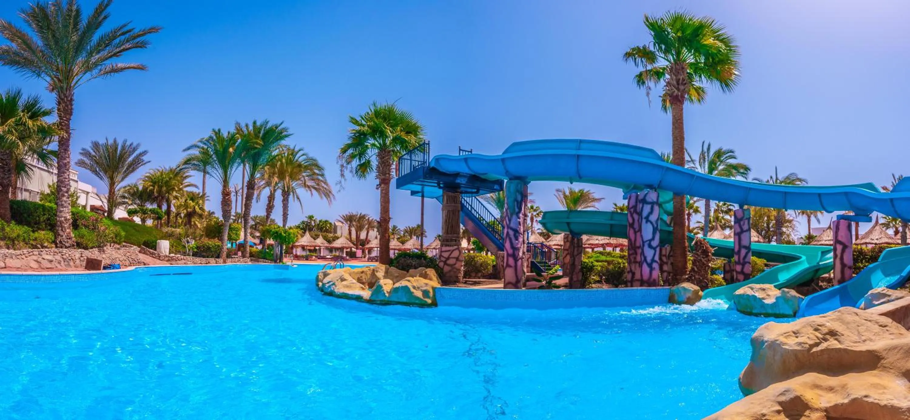Swimming pool in Pickalbatros Golf Beach Resort - All Inclusive