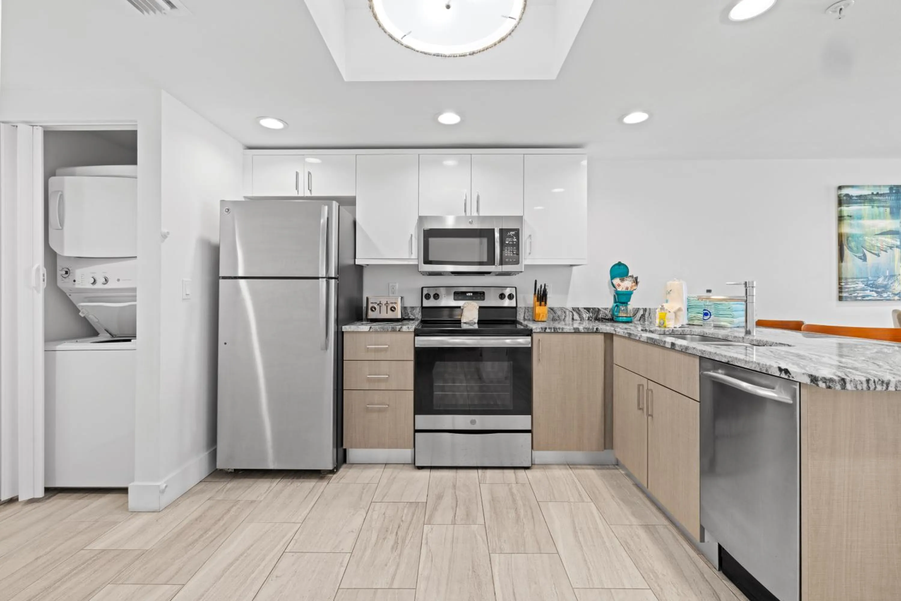 Kitchen or kitchenette in Provident Oceana Beachfront Suites