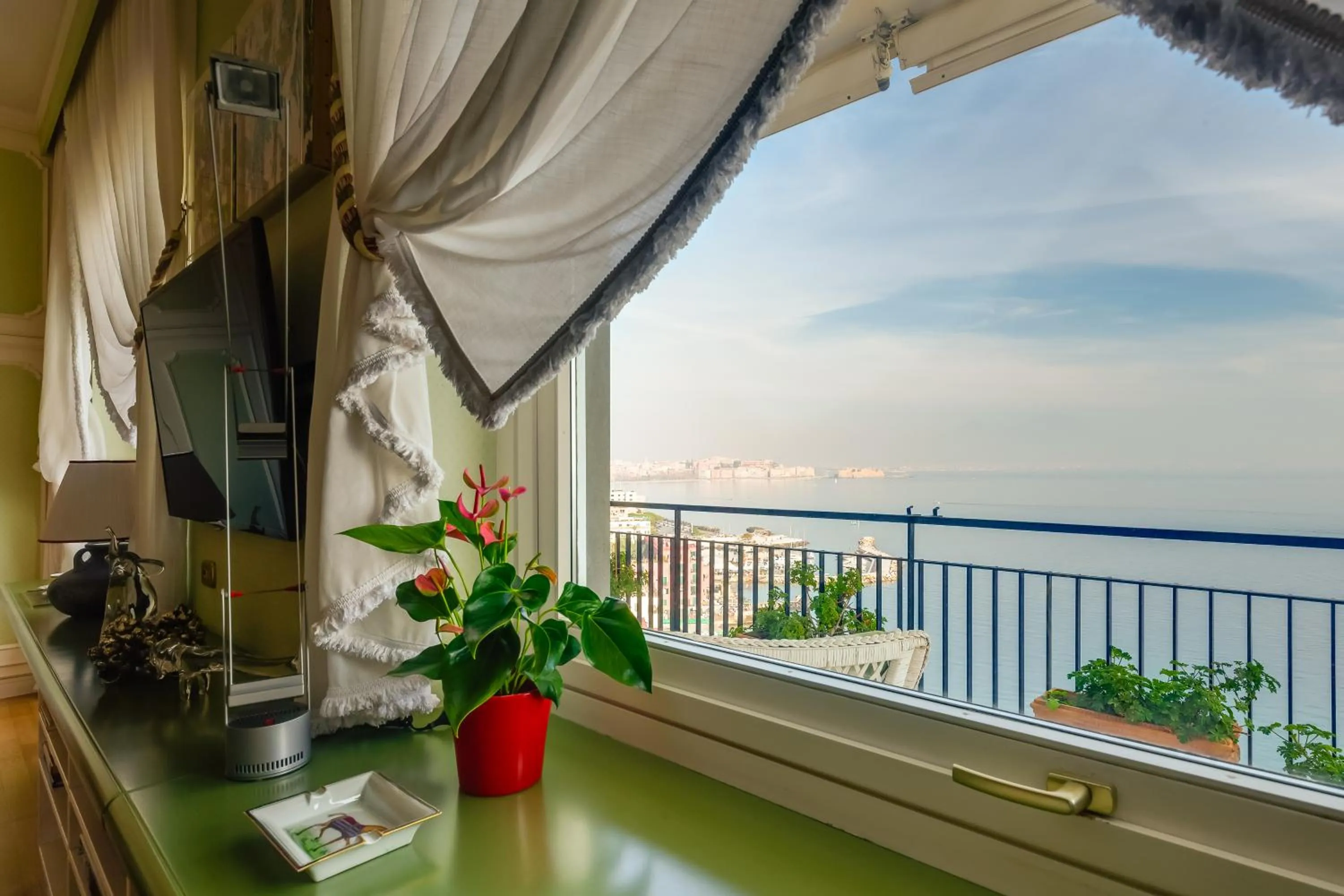 Bedroom in O-House Posillipo by Napoliapartments
