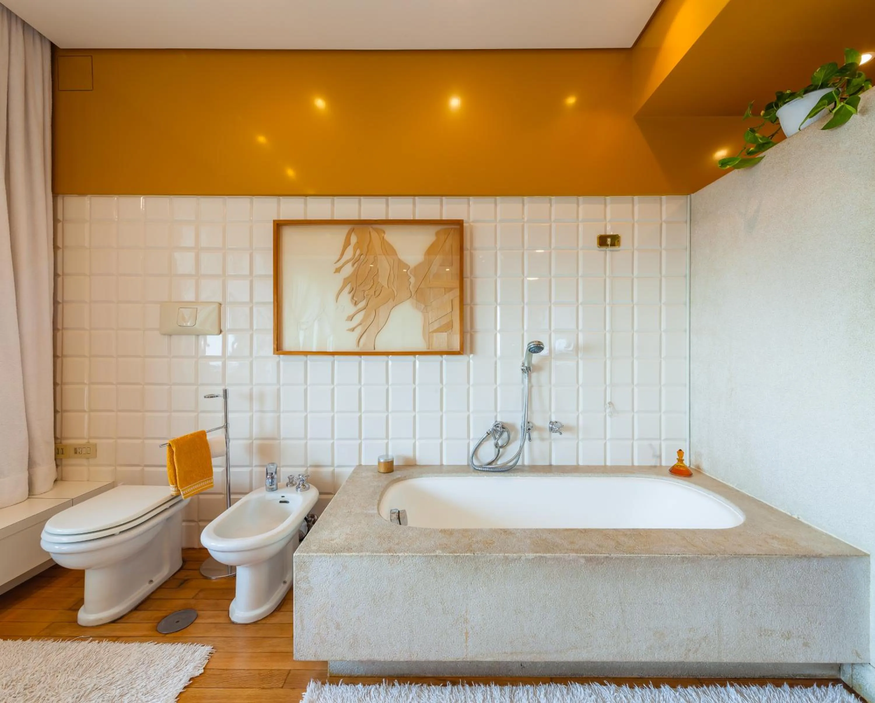 Bath in O-House Posillipo by Napoliapartments