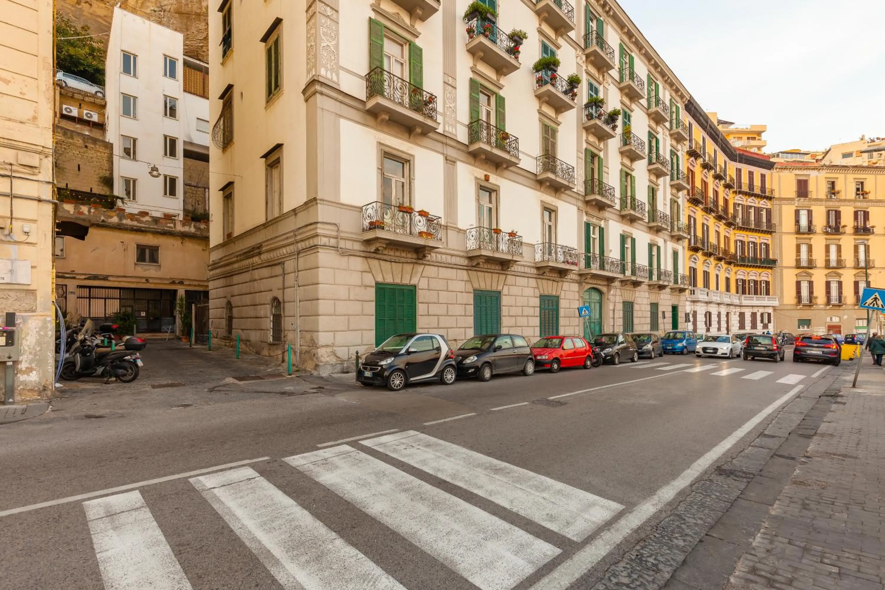 Street view in O-House Posillipo by Napoliapartments