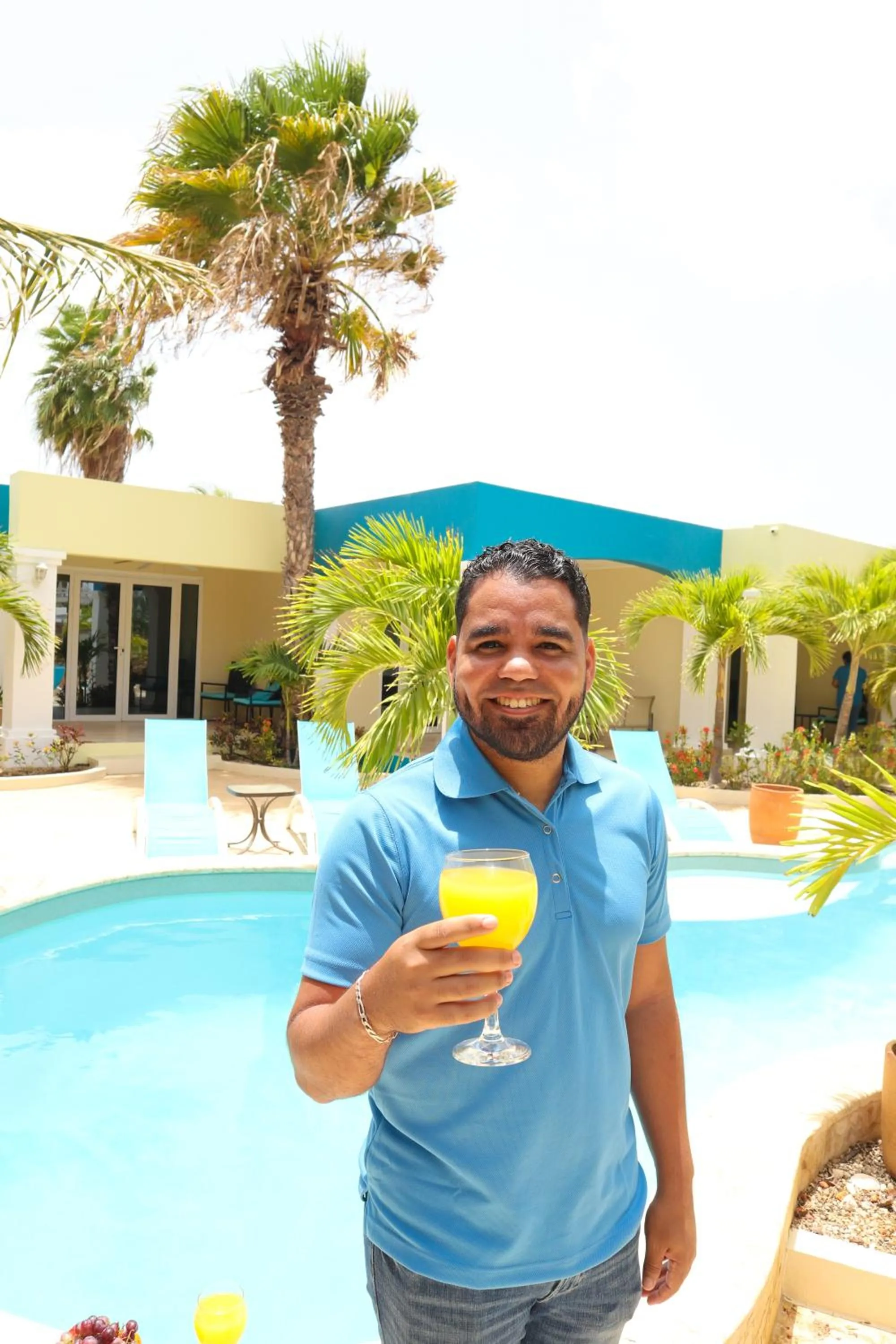 Staff, Swimming Pool in Aqua Viva Suites