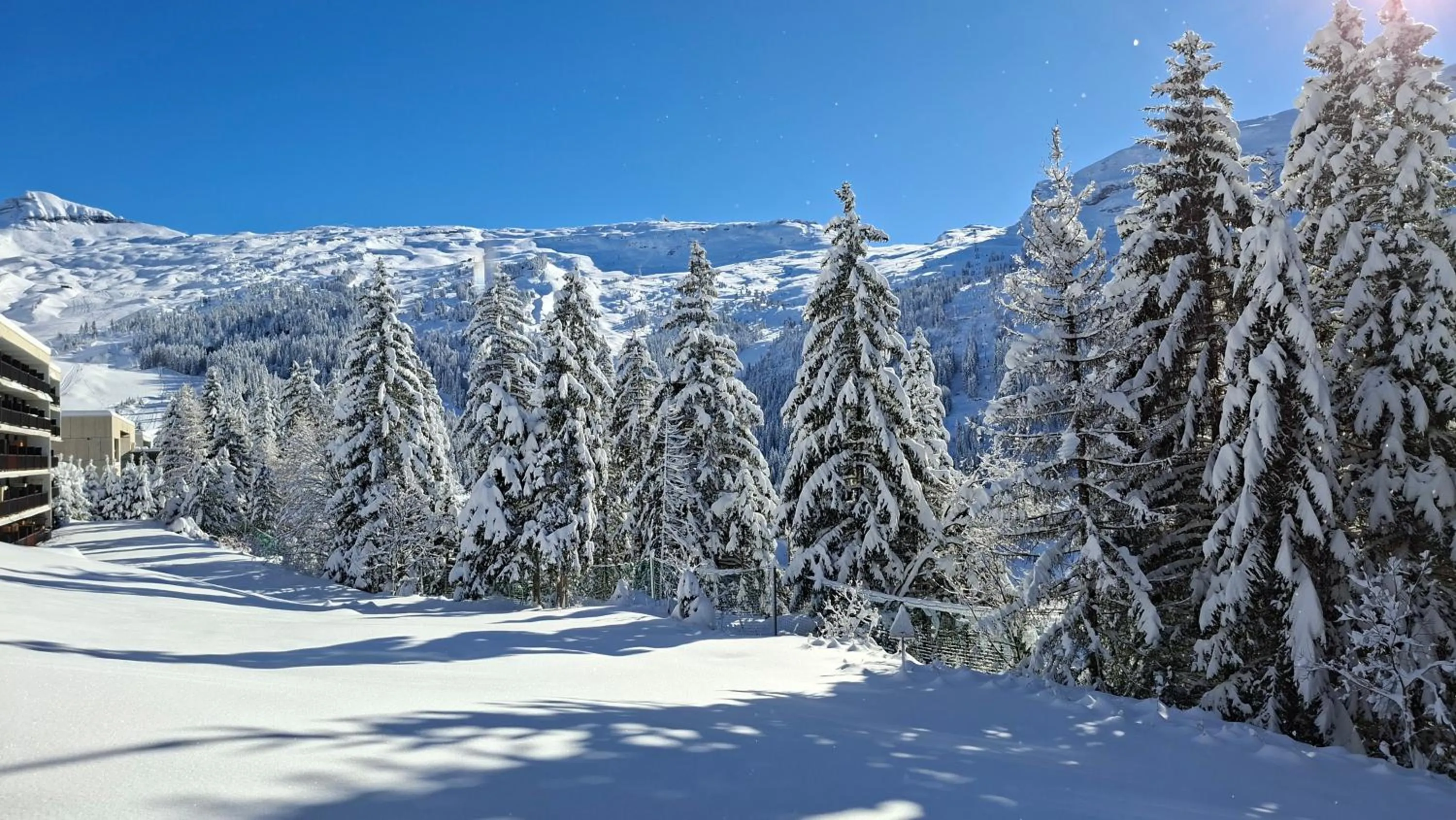 Mountain view in Residence les Pleiades