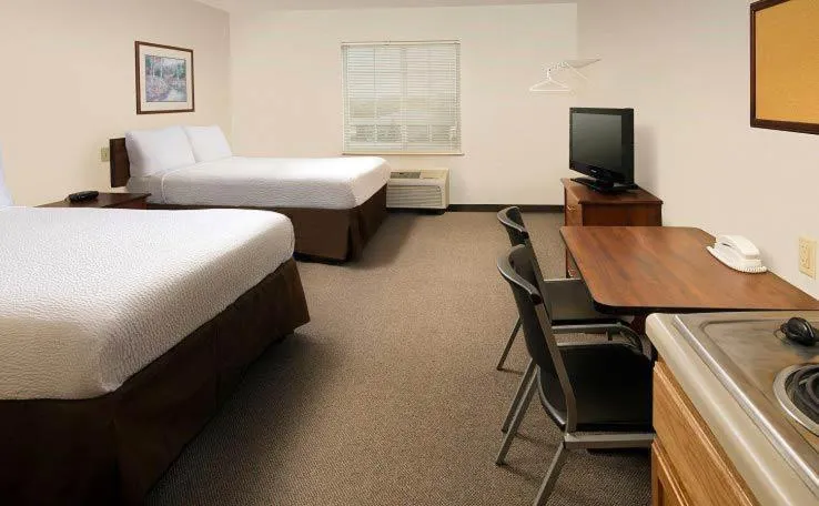 Photo of the whole room, Bed in WoodSpring Suites Holland - Grand Rapids