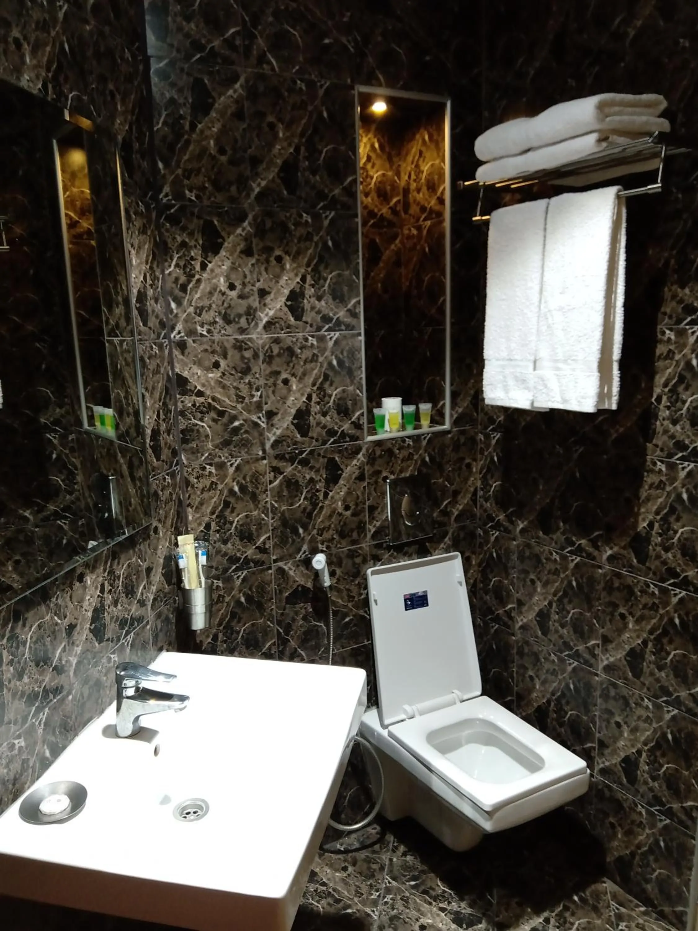 Bathroom in seven7days hotel