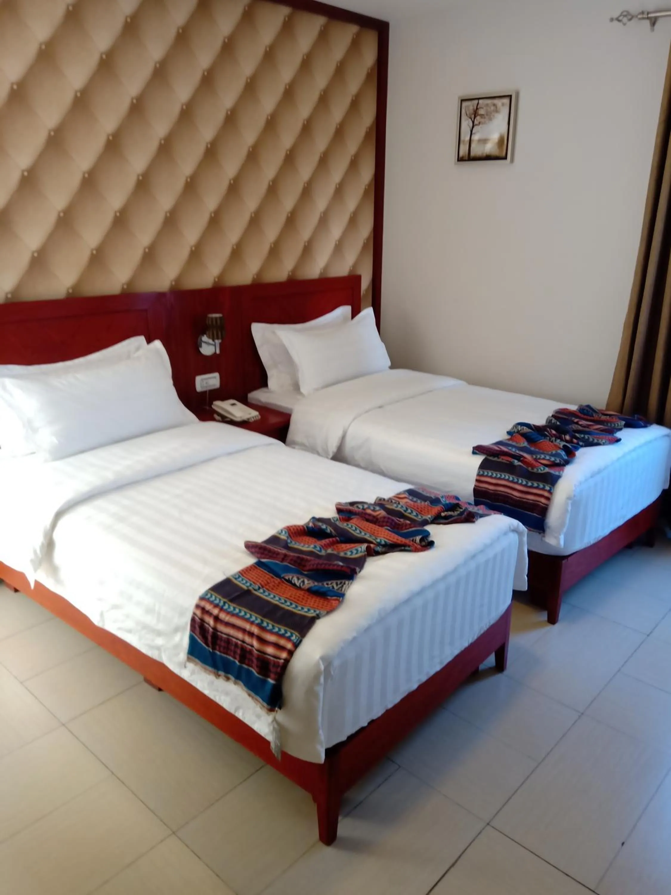 Bed in seven7days hotel