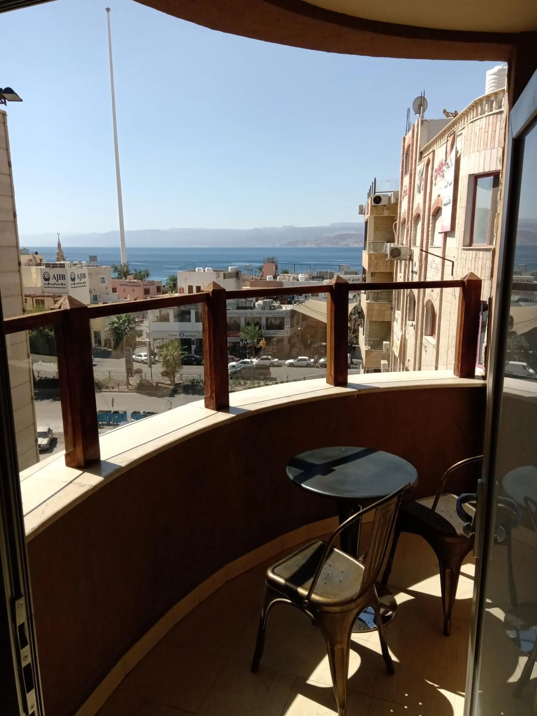 Balcony/Terrace in seven7days hotel