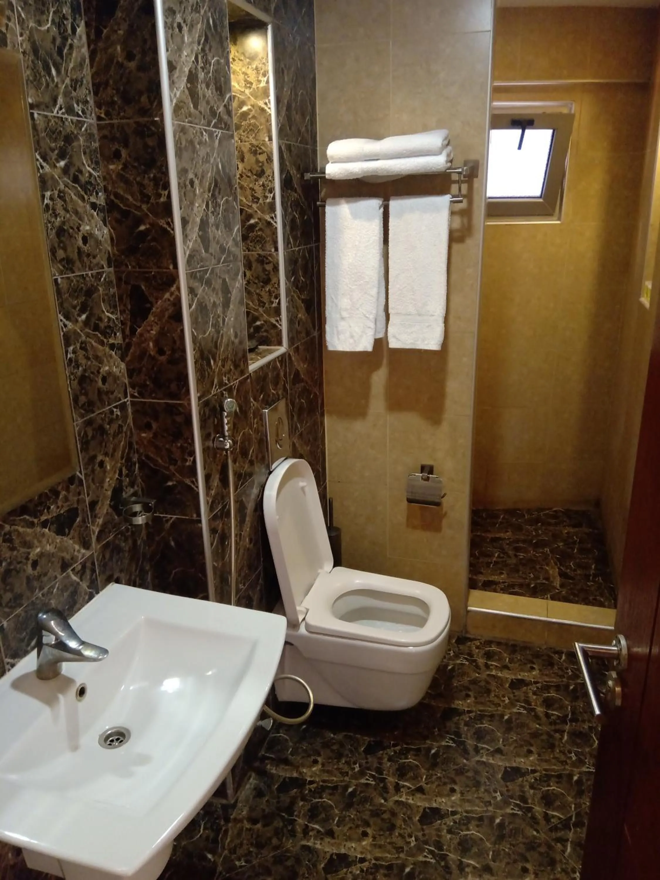 Shower in seven7days hotel