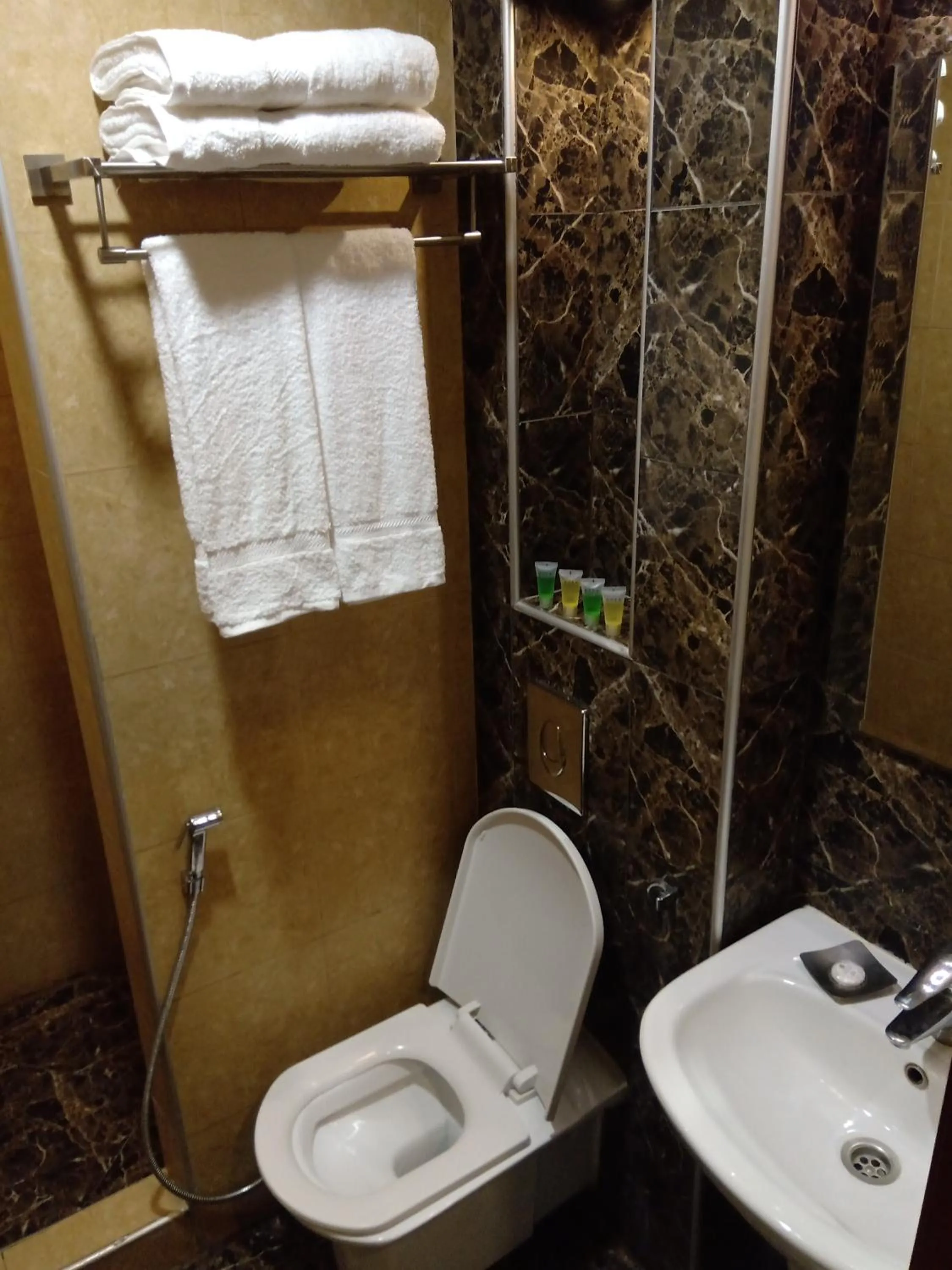 Shower in seven7days hotel