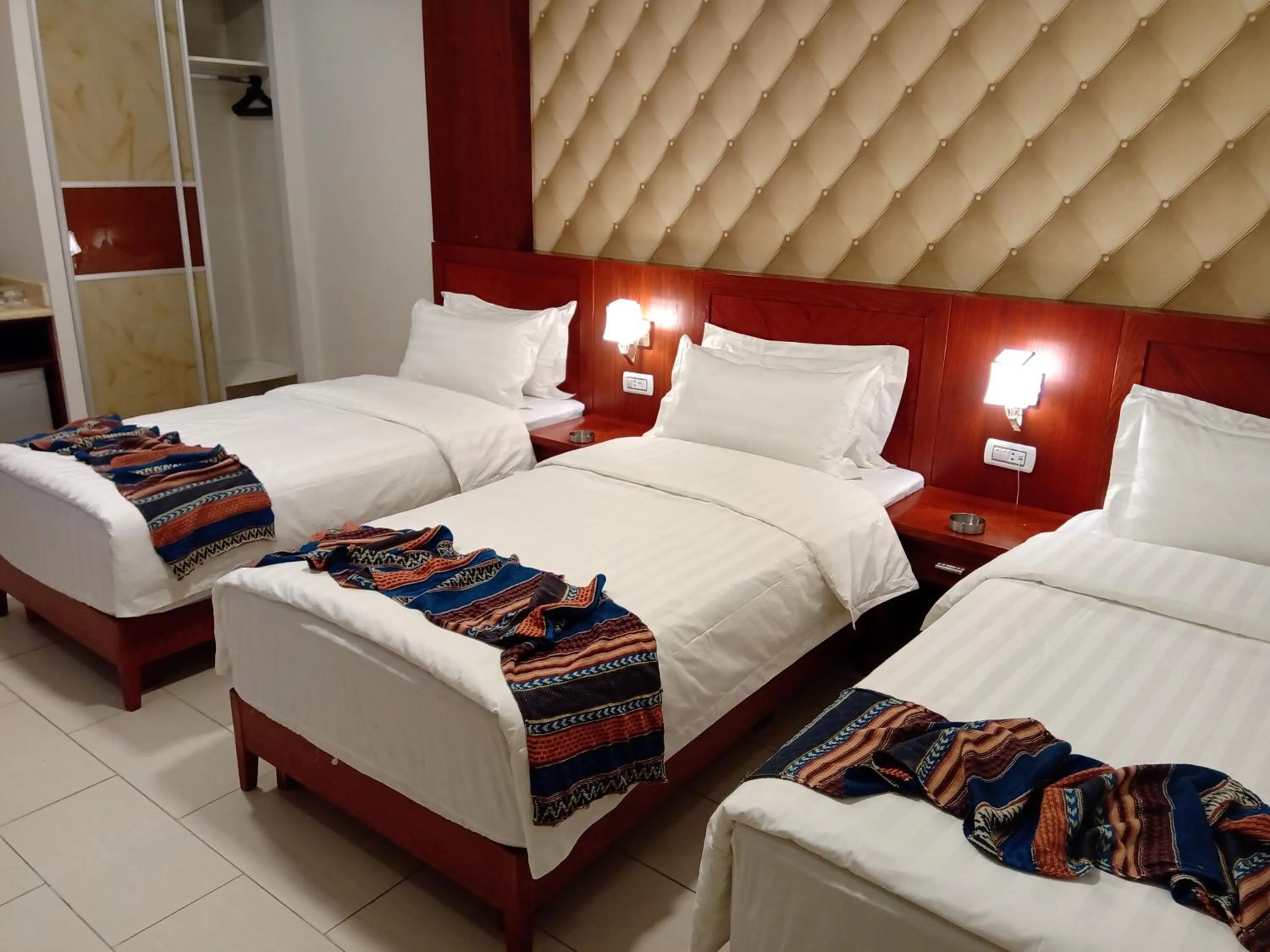 Bed in seven7days hotel