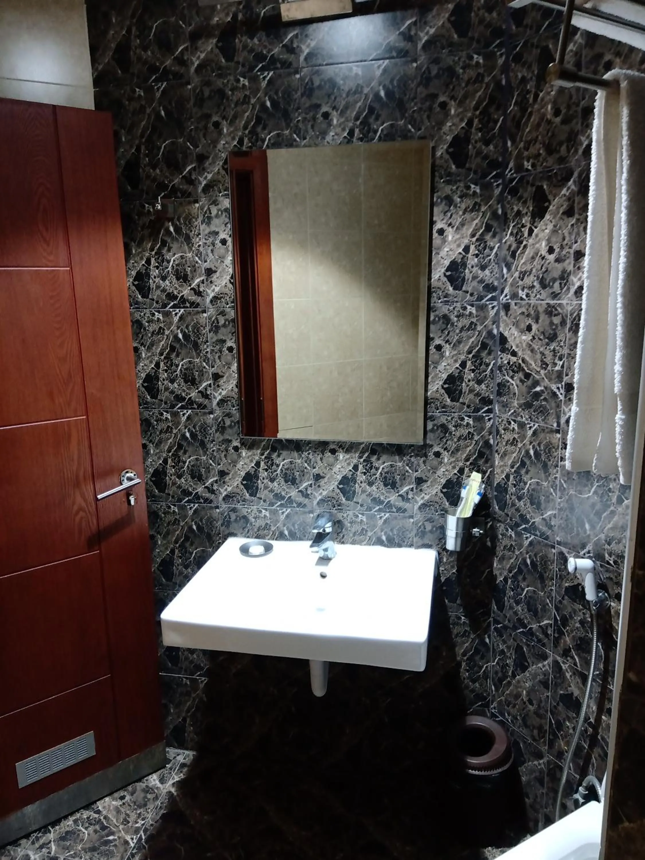 Bathroom in seven7days hotel